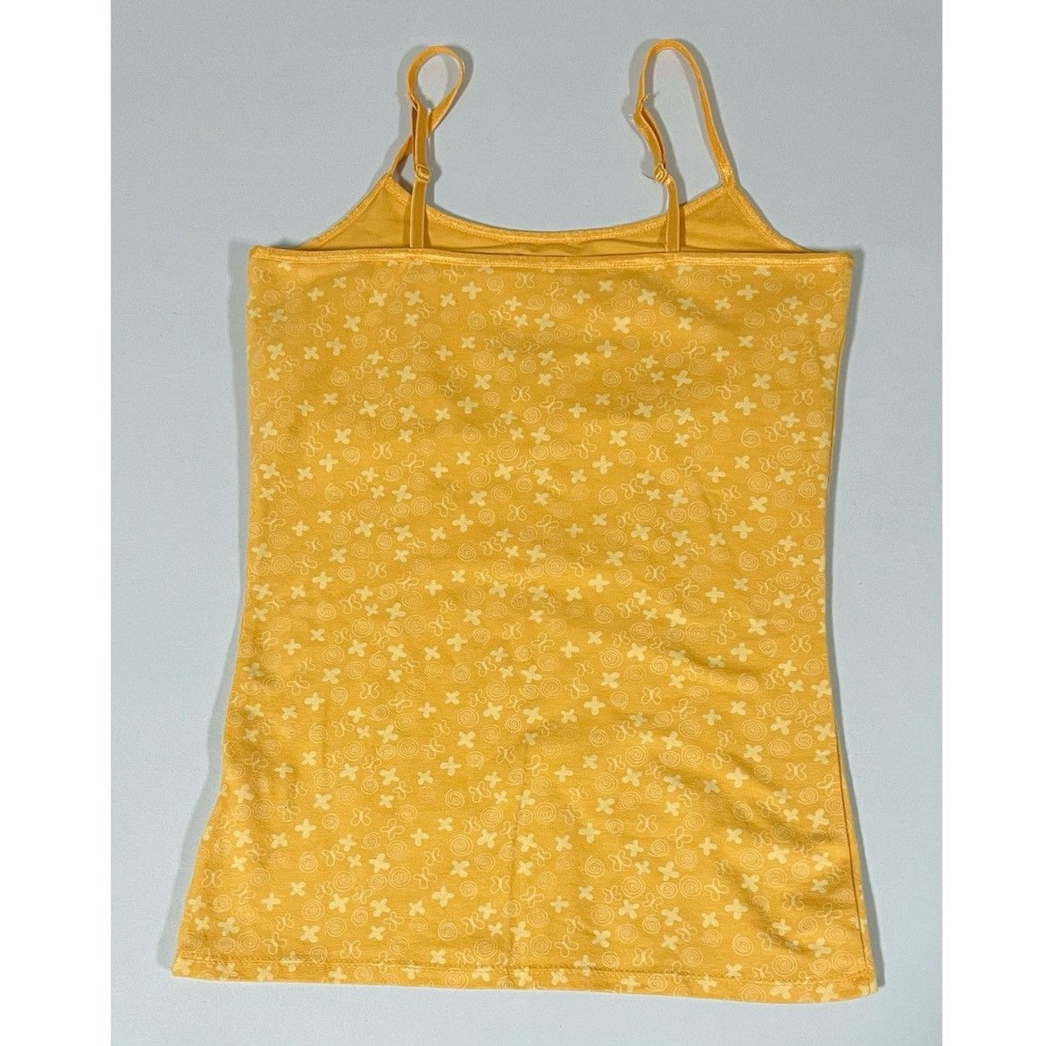 Vintage SO Yellow Butterfly Shelf-Bra Cami Camisole Shirt Size S 💛✨ Size S / US 4 / IT 40 - 3 Thumbnail