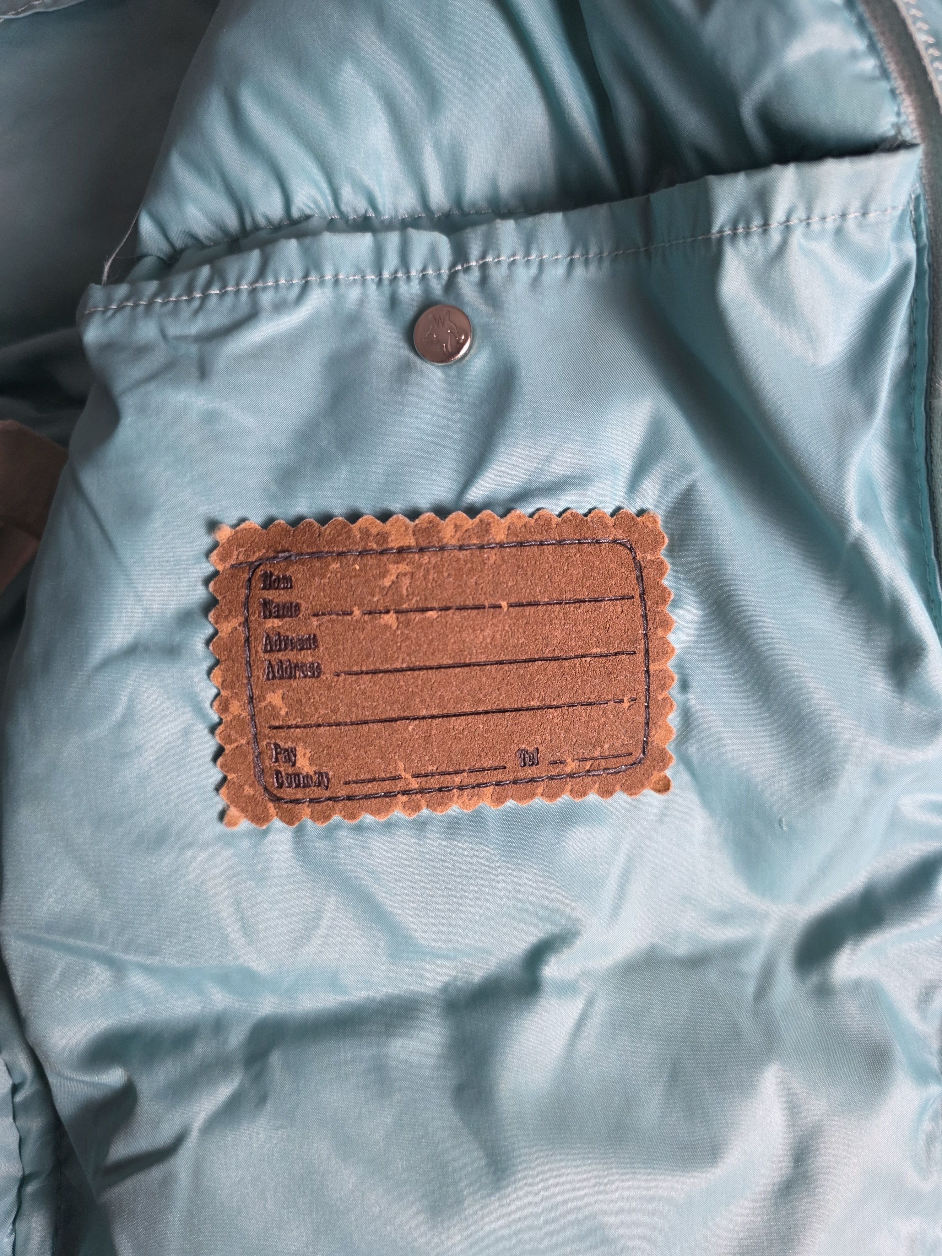 Moncler Puffer Moncler Vintage Made in France Turchese Embroidered Size US L / EU 52-54 / 3 - 13 Thumbnail