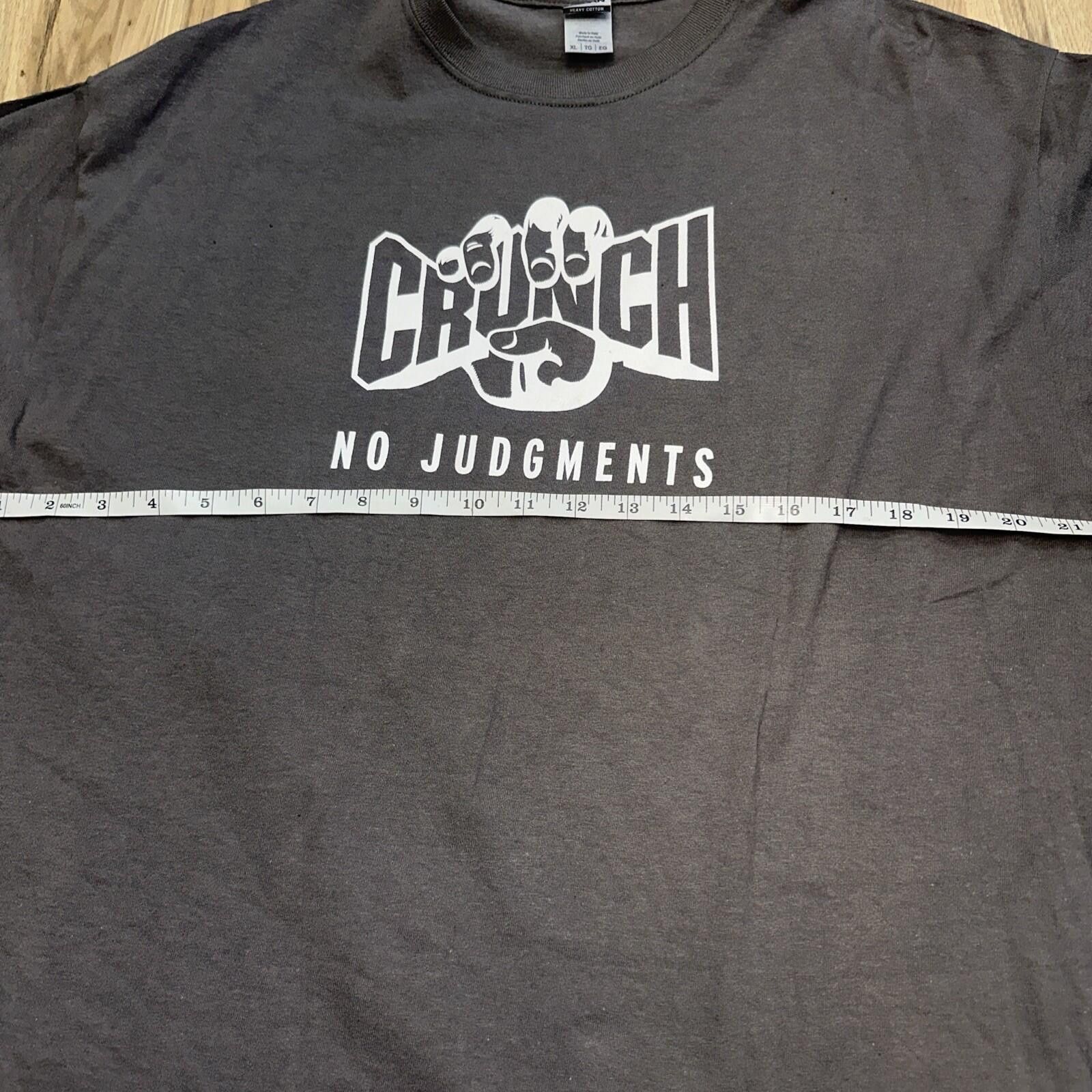 Gildan Crunch Fitness Gray T-Shirt Mens Size XL Size US XL / EU 56 / 4 - 2 Thumbnail