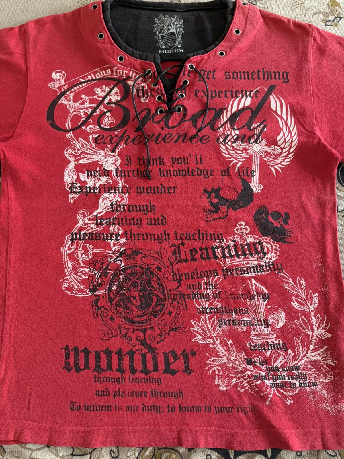 Japanese Brand Japanese Brand Double Layer Poem Design Style Size US M / EU 48-50 / 2 - 2 Thumbnail