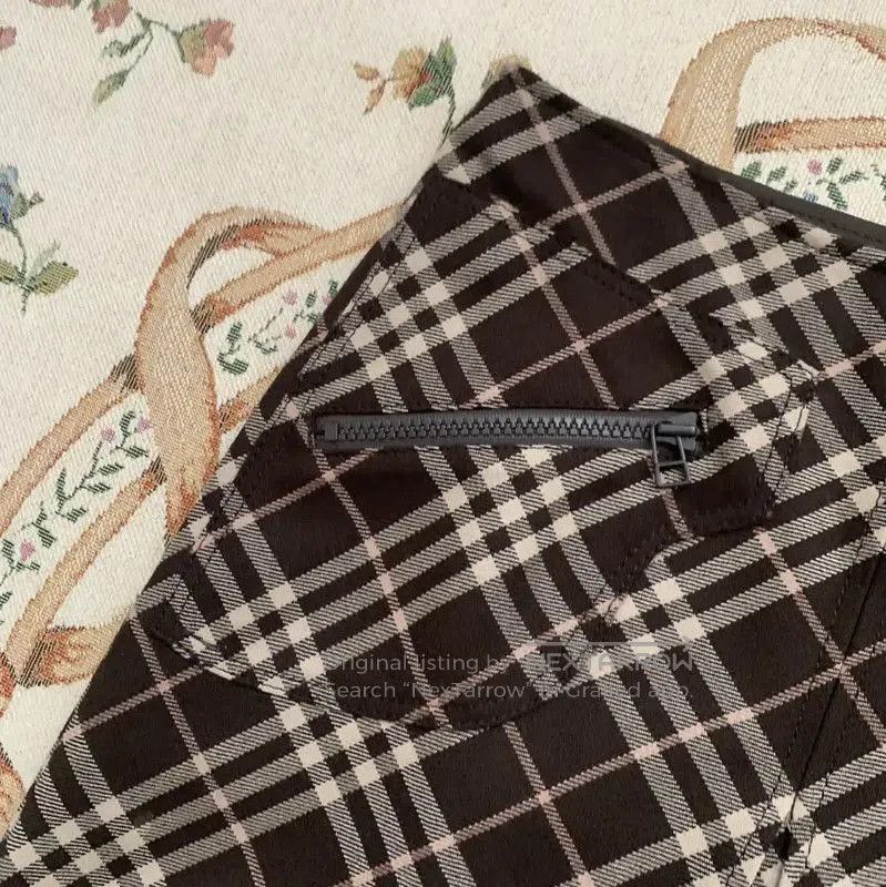 Burberry Burberry Brown Wool Midi Skirt. Size 23" - 2 Thumbnail