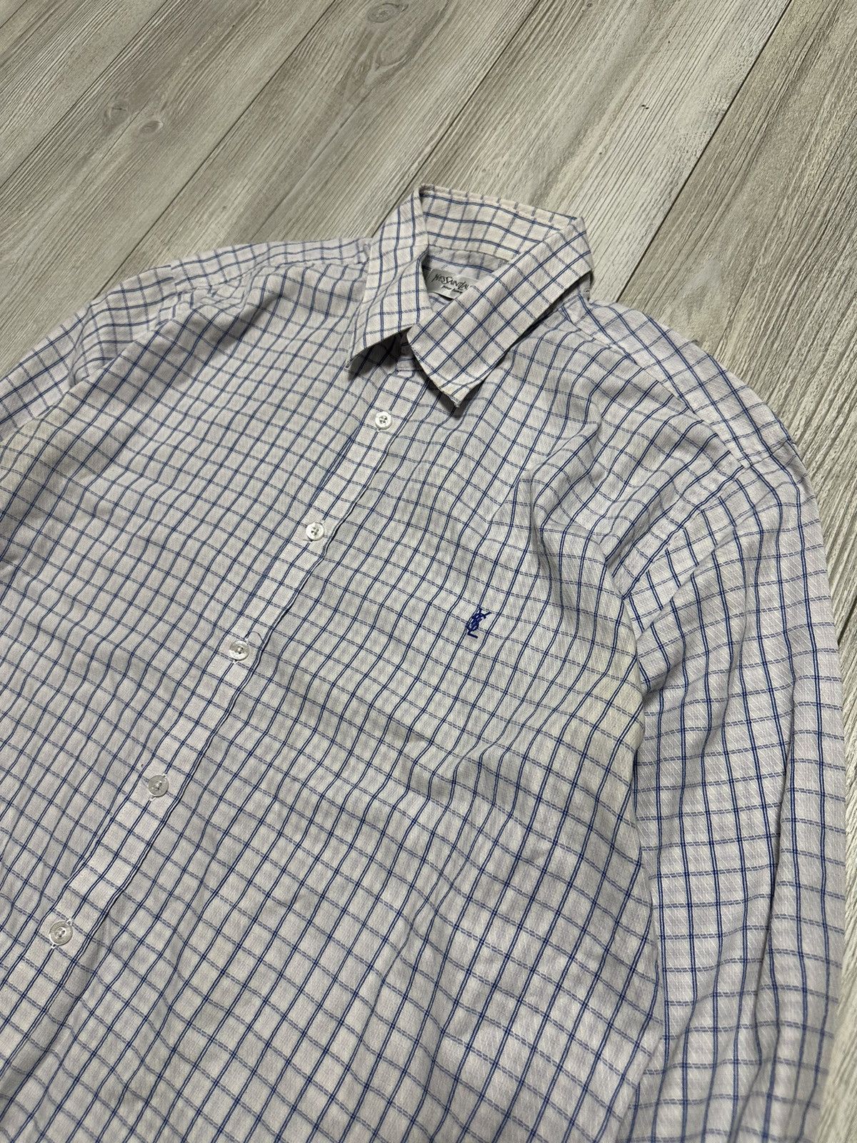 Yves Saint Laurent Vintage Yves Saint Laurent Shirt Size US L / EU 52-54 / 3 - 2 Thumbnail