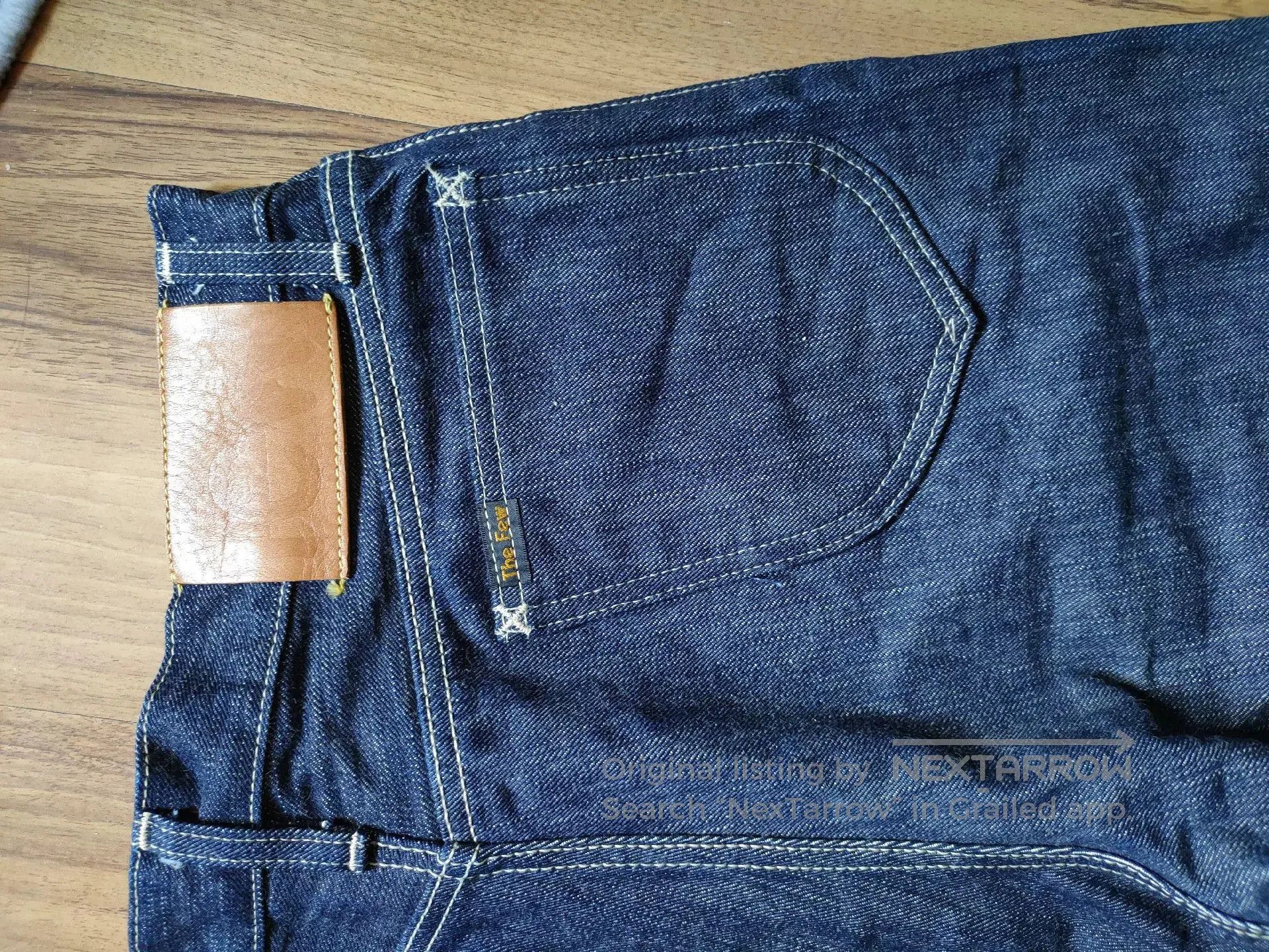 The Real McCoy's dark blue denim cowboy pants for men. Size US 30 / EU 46 - 5 Thumbnail