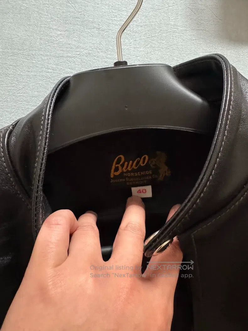 The Real McCoy's The Real McCoys J100 horseskin locomotive leather jacket Size US L / EU 52-54 / 3 - 5 Thumbnail
