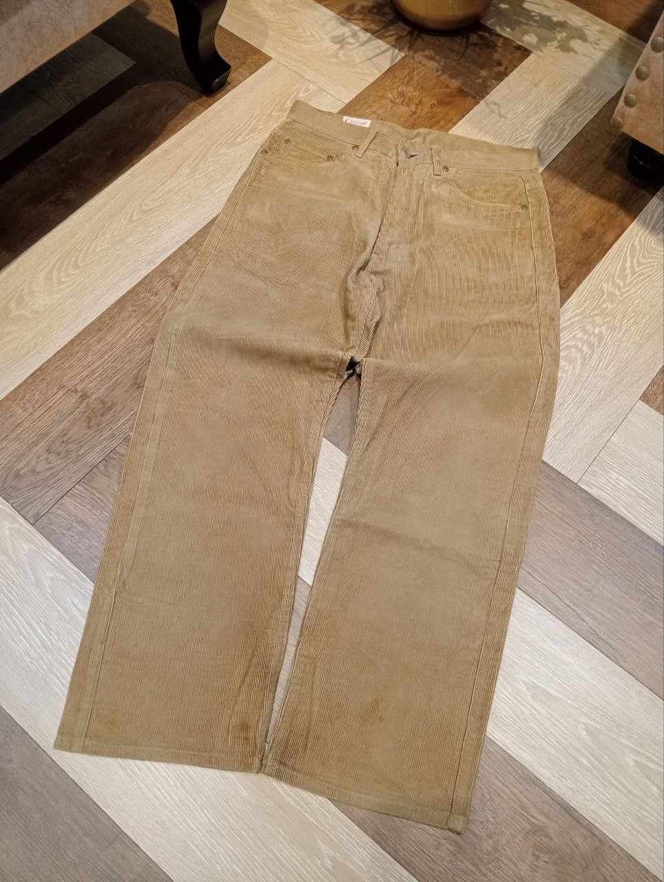 Vintage CANTON LOT 518 SANFORIZED UNION MADE CORDUROY PANTS Size US 30 / EU 46 - 2 Thumbnail