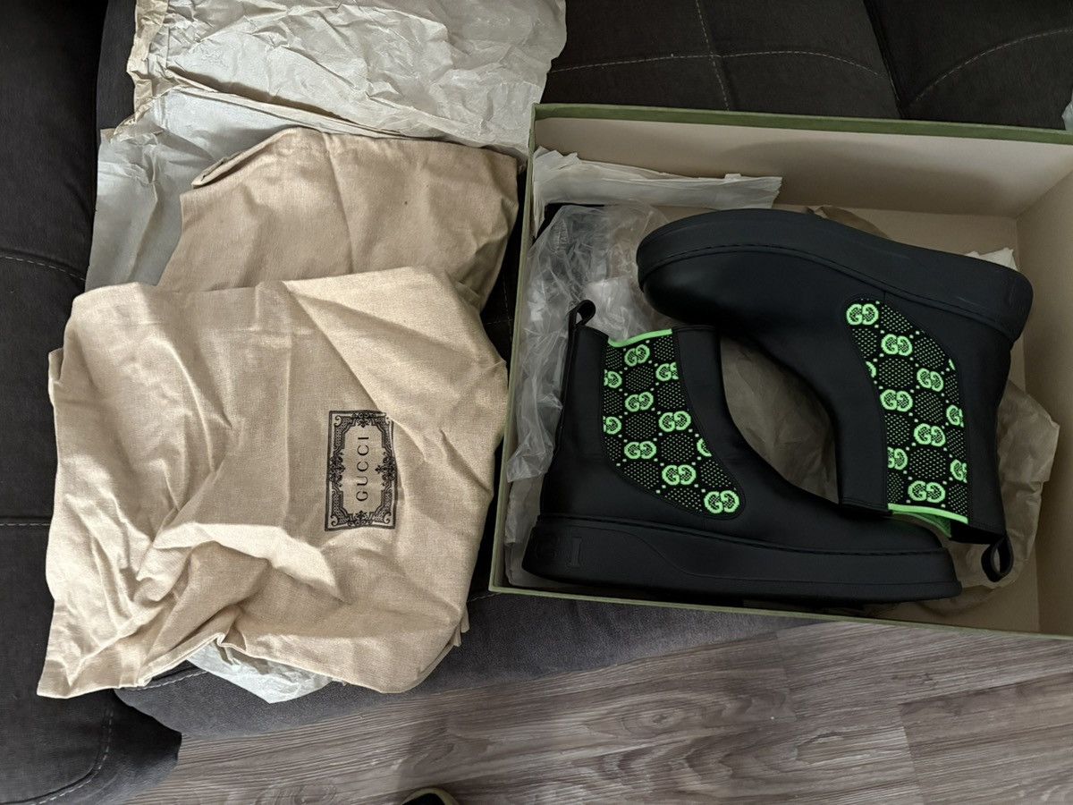 Gucci Gucci GG Supreme ankle boots Size US 10 / EU 43 - 12 Thumbnail