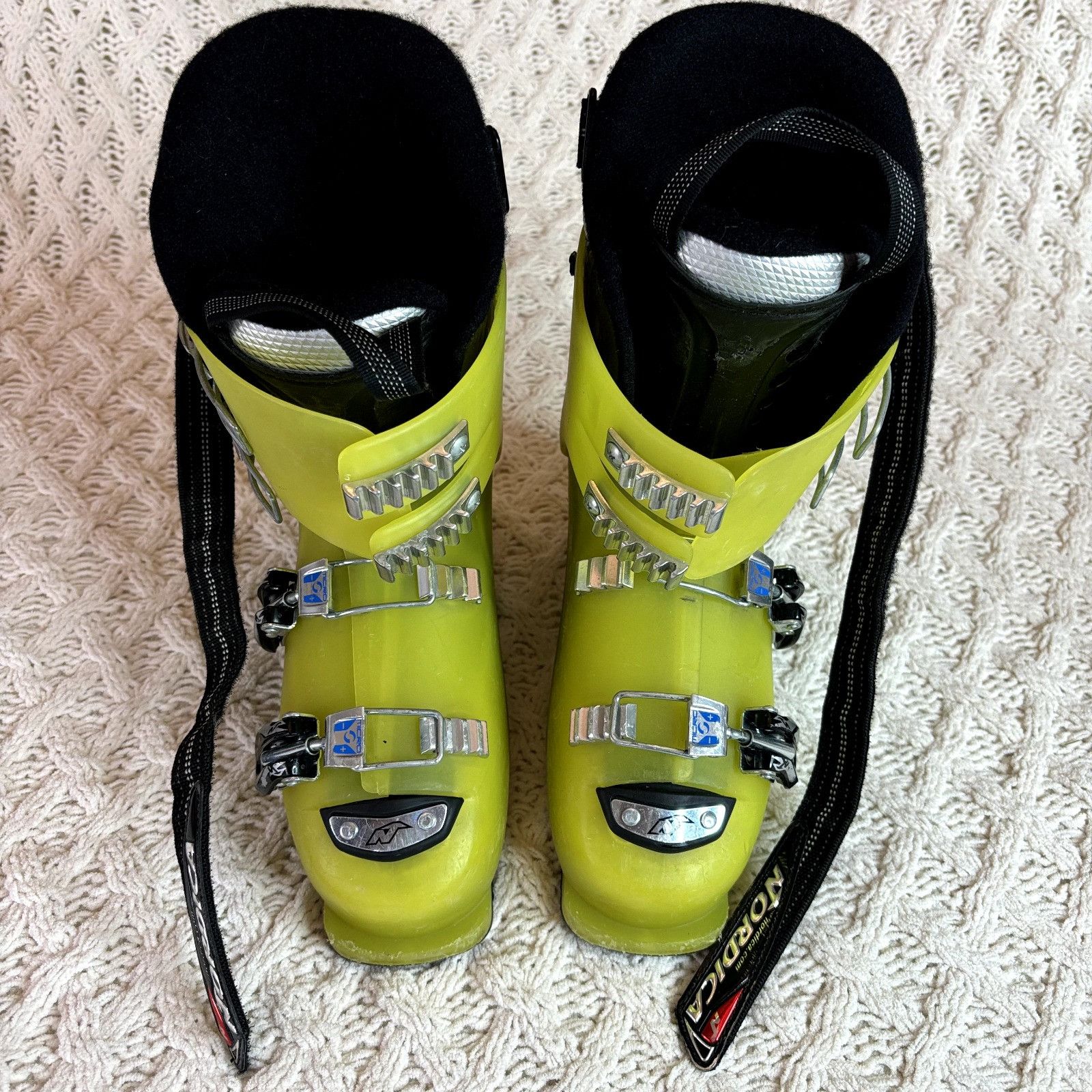 Other Nordica Supercharger Ignition Yellow Professional Ski Boots Size US 13 / EU 46 - 2 Thumbnail