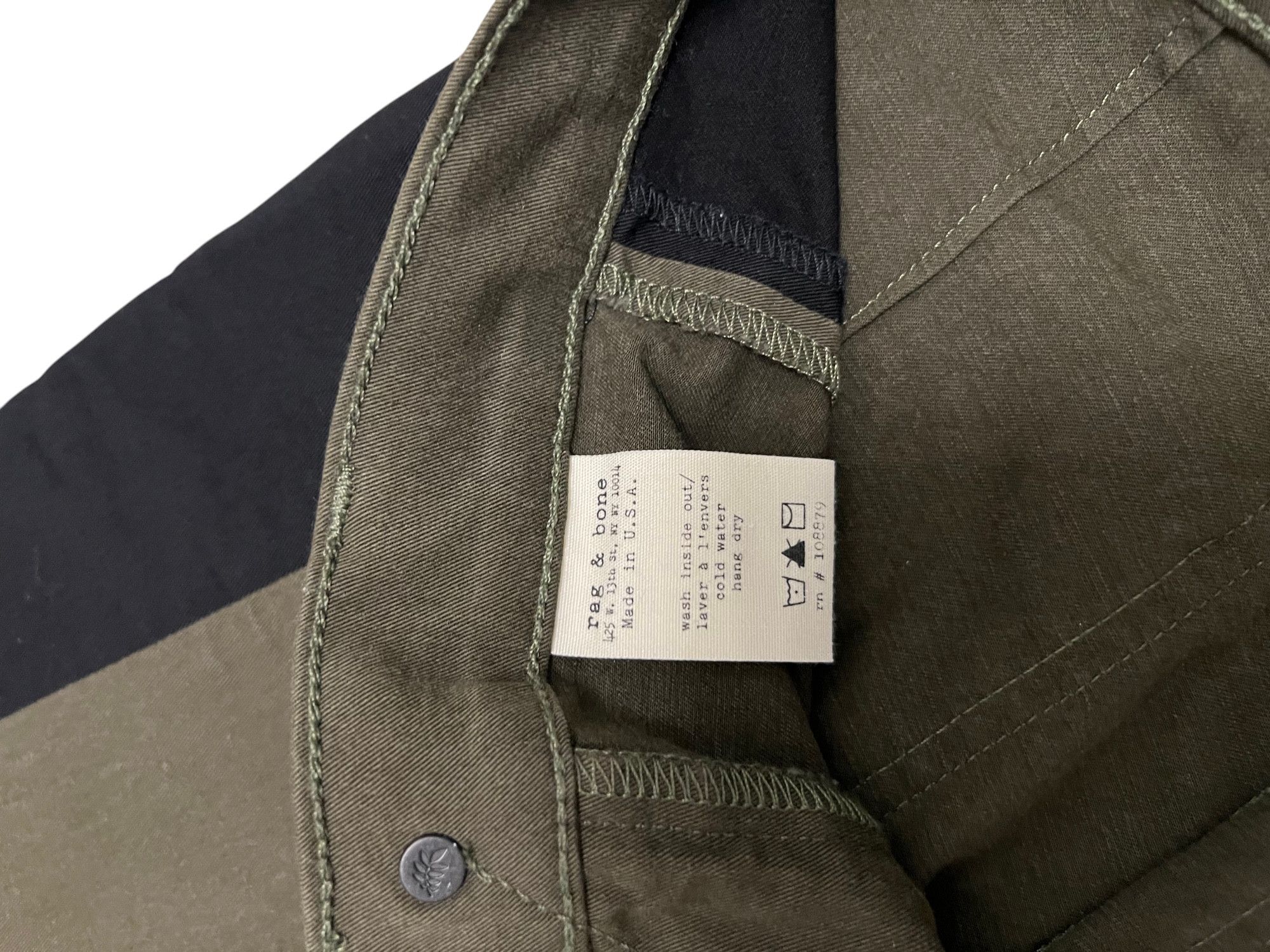 Rag & Bone Rag & Bone Store Exclusive Olive Green Skinny Jean Size 25" / US 0 / IT 36 - 6 Thumbnail