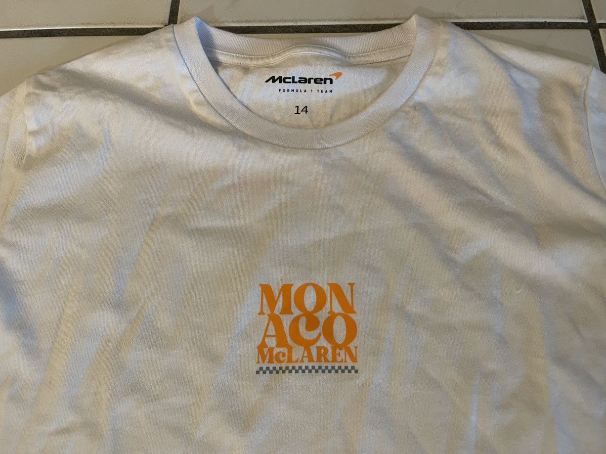 Formula 1 McLaren F1 Team Men's Size 14 Monaco T-Shirt Size US M / EU 48-50 / 2 - 2 Thumbnail