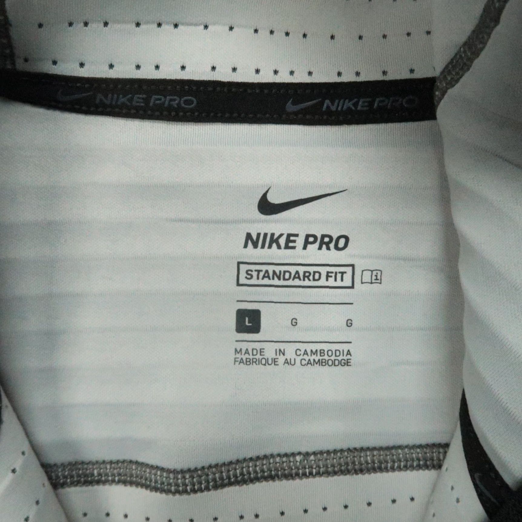 Nike Nike Hoodie Men L Gray Pro Training Full Zip Pockets Hooded CZ2200 Size US L / EU 52-54 / 3 - 4 Thumbnail