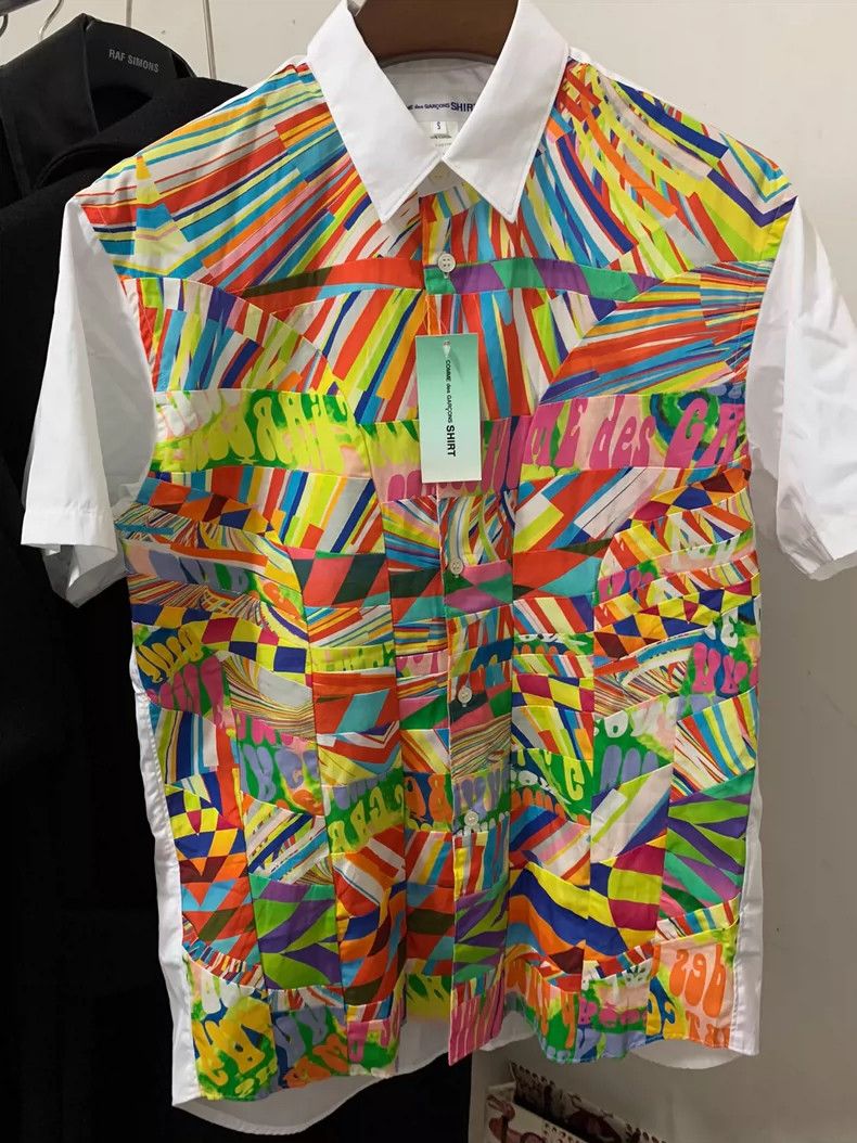 Comme des Garcons Comme Des Garcons Patchwork shirt Size S / US 4 / IT 40 - 1 Thumbnail