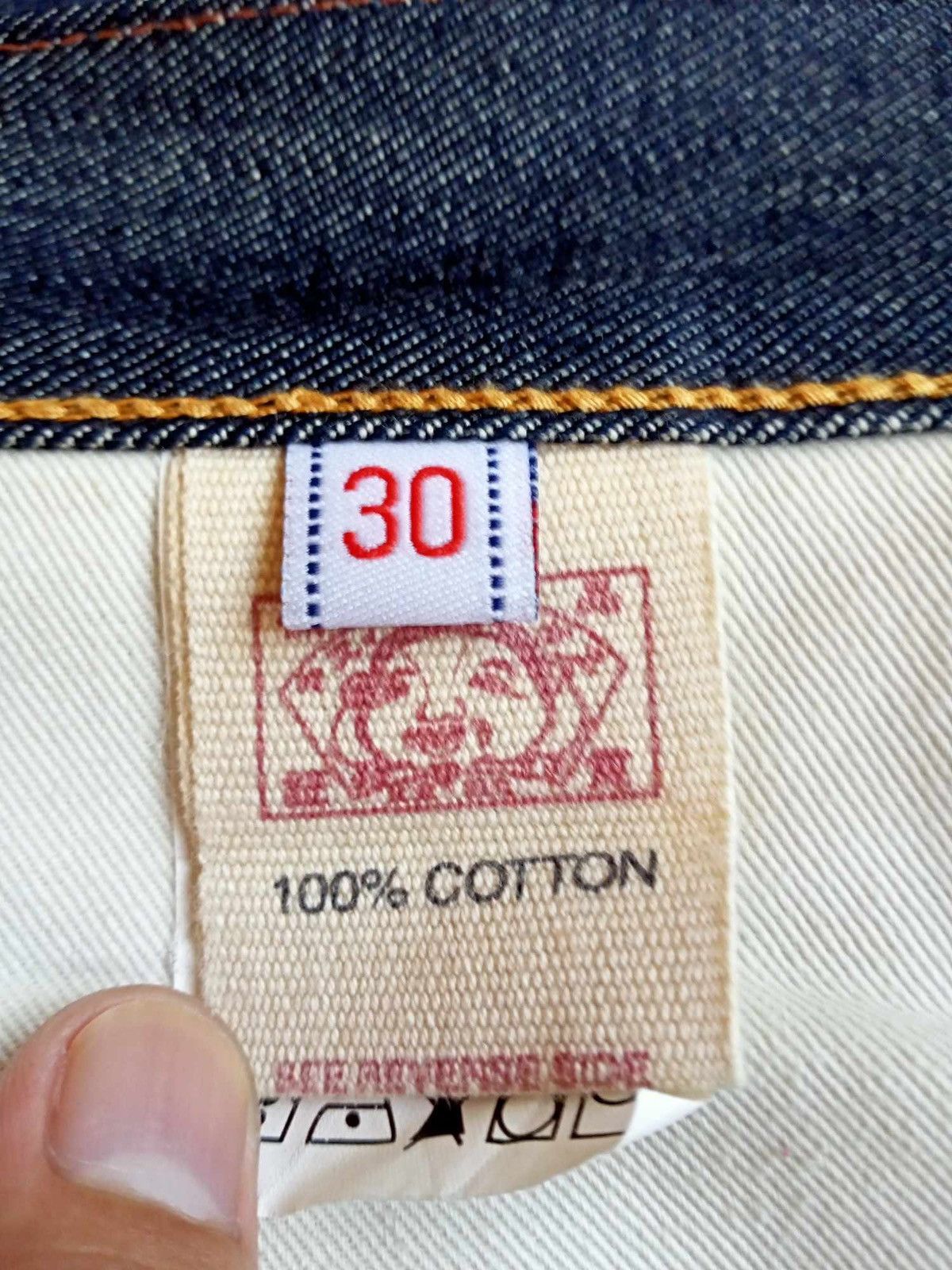 Evisu EVISU LABOR STYLE CRAFT SPECIAL SELVEDGE DENIM Size US 34 / EU 50 - 11 Thumbnail