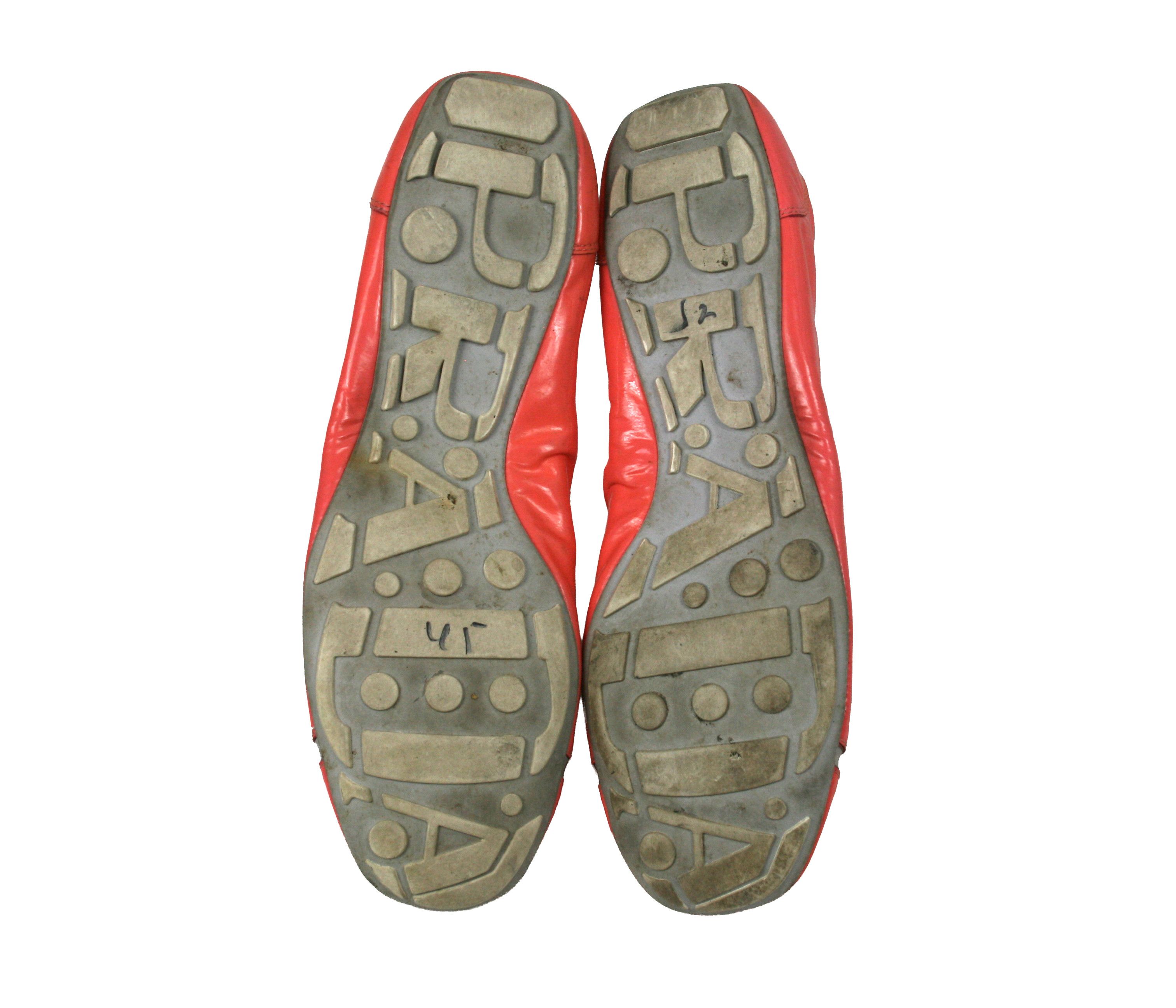 Prada 00S Logo Y2K Stretch Ballerinas Patent Leather Vintage Size US 7.5 / IT 37.5 - 17 Thumbnail