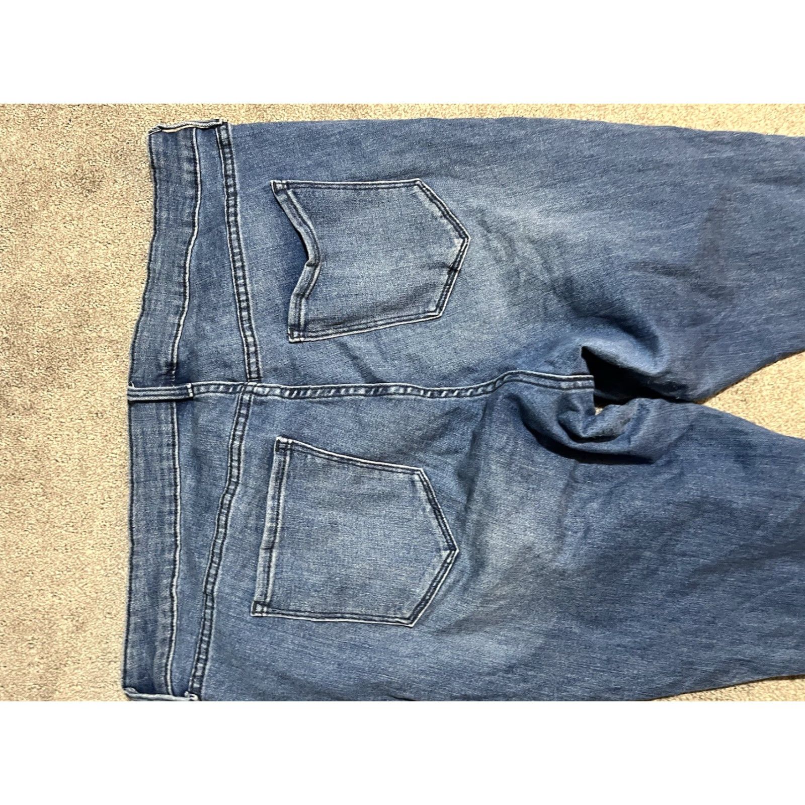Old Navy Old Navy Womens Jeans Slim Skinny High Rise 22 Plus Blue Medium Wash 30in Inseam Womens Size 40" / US 18 - 4 Thumbnail