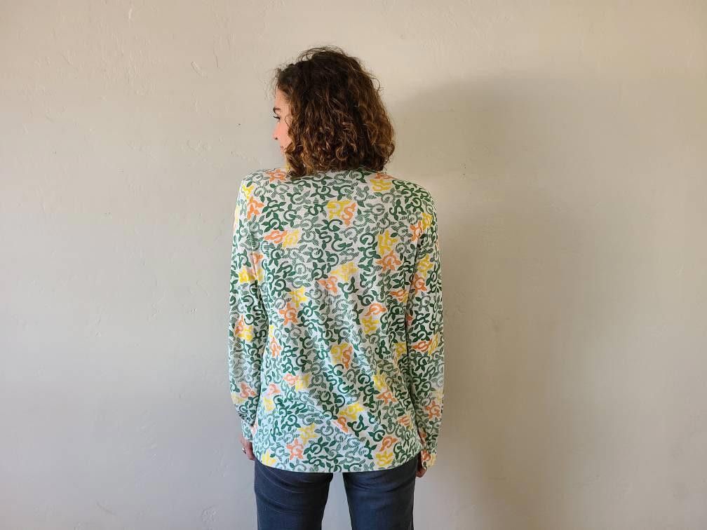 Designer Vintage 70's Girl Scout leader button up Shirt Blouse Size M / US 6-8 / IT 42-44 - 5 Thumbnail