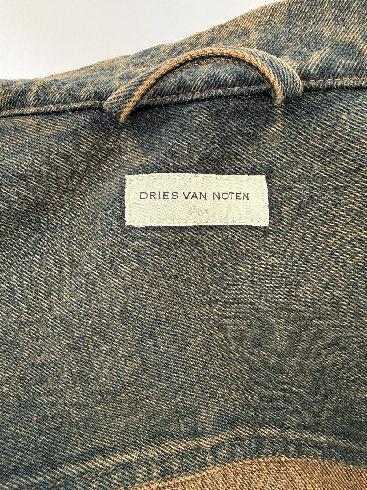 Dries Van Noten Dries Van Noten distressed denim jacket Size US L / EU 52-54 / 3 - 5 Thumbnail