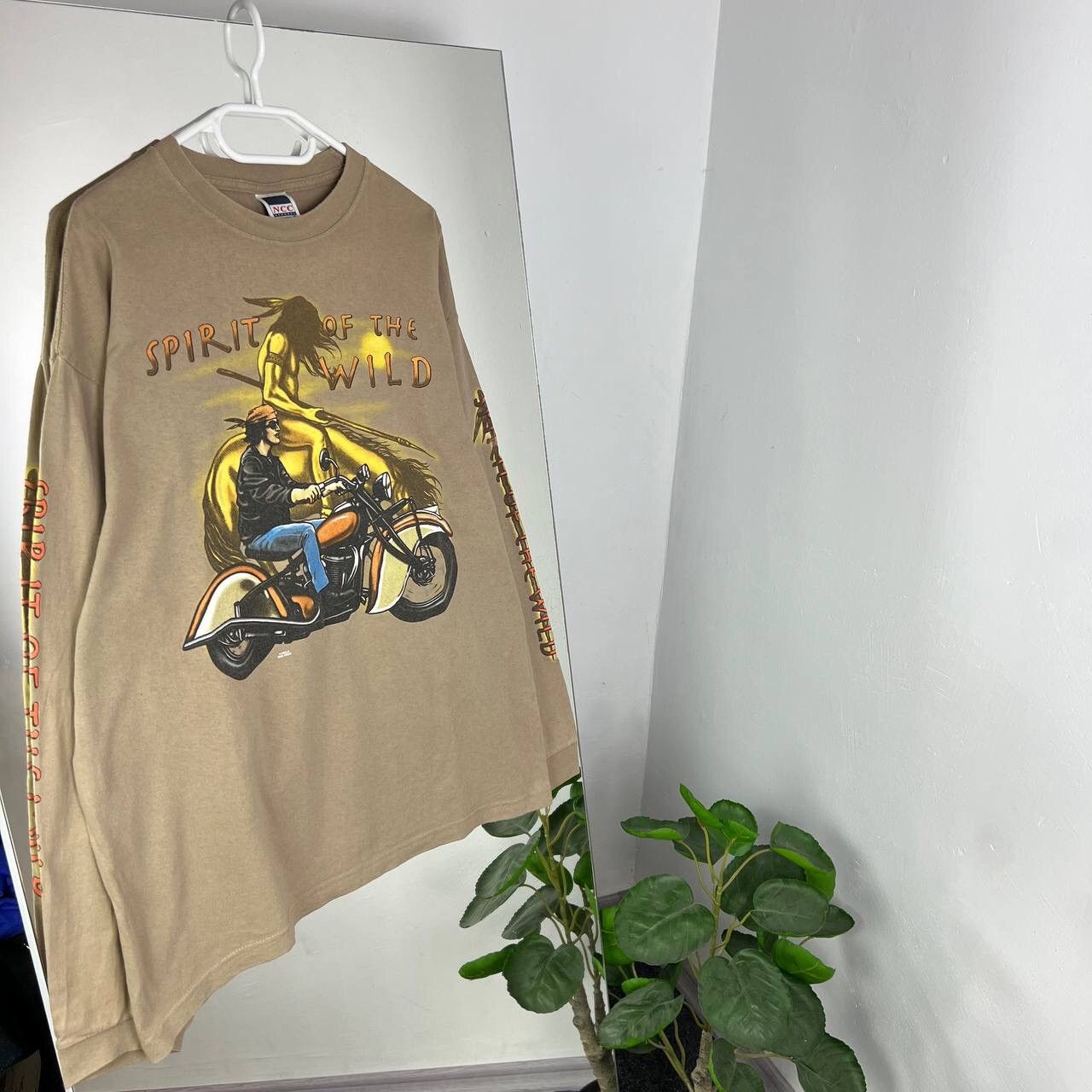 Vintage Spirit Of The Wild Bike Week Vintage Rider 90s Size US XXL / EU 58 / 5 - 1 Thumbnail