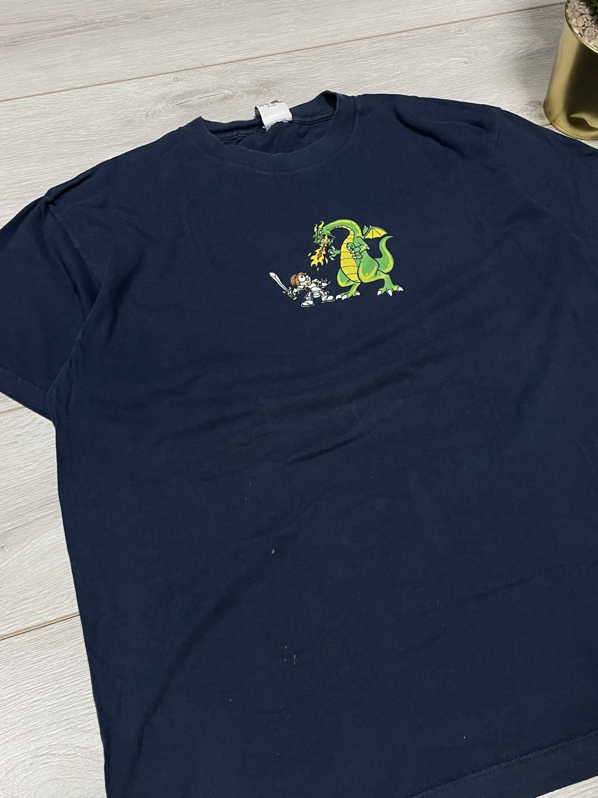 Vintage Vintage To The Edge Skate Shirt. Fart flame dragon humor USA Size US XL / EU 56 / 4 - 4 Thumbnail