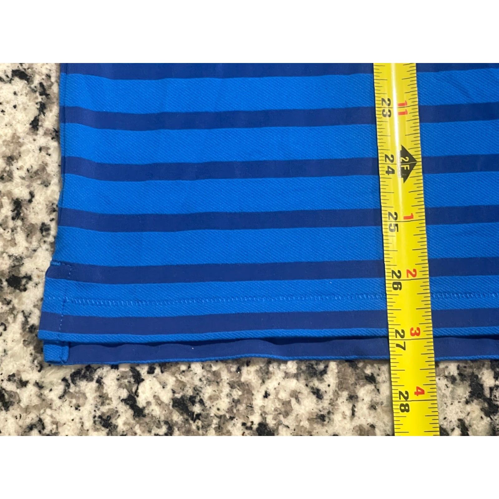 G/FORE G/FORE Polo Shirt Mens Blue Stripe Short Sleeve M Medium Size US M / EU 48-50 / 2 - 3 Thumbnail