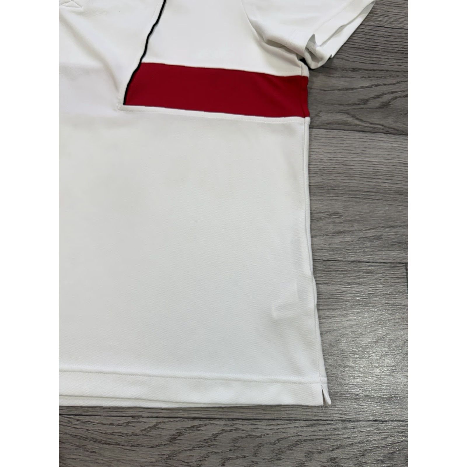 Lacoste Lacoste Sport Polo Shirt Short Sleeve White 2XL XXL Novak Djokovic Mens Polo Shirt Tennis Sports Shirt Size US XXL / EU 58 / 5 - 4 Thumbnail