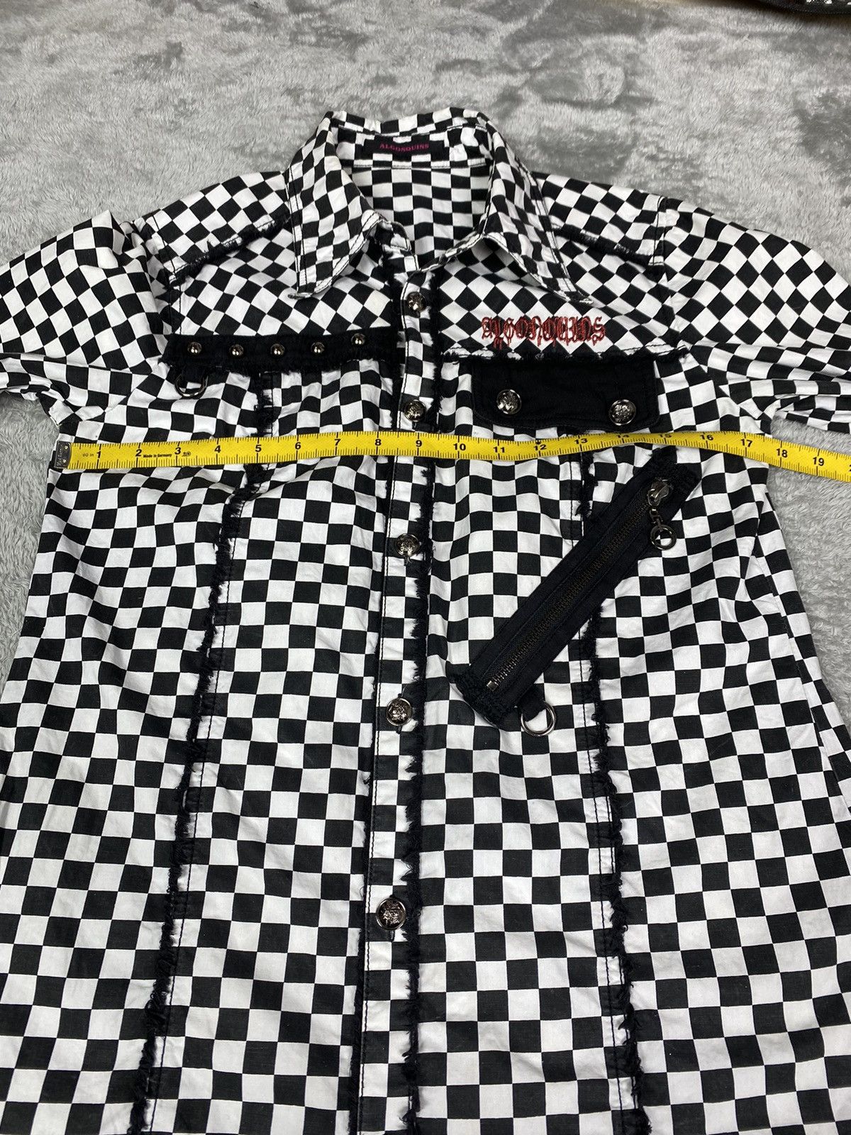 Le Grande Bleu (L.G.B.) Algonquins Checked Button Shirt Size M / US 6-8 / IT 42-44 - 13 Thumbnail
