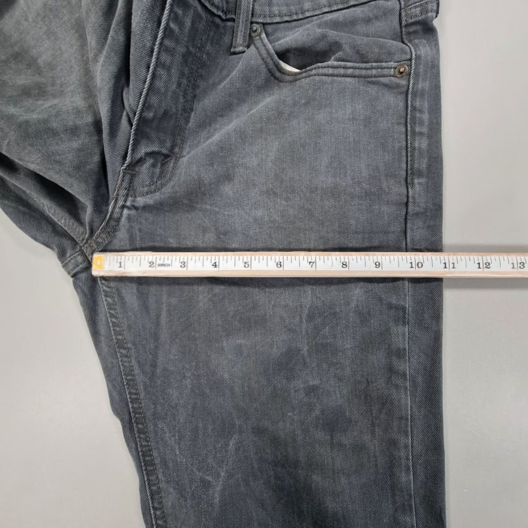 Levi's Levi's 541 Jeans Mens Athletic Straight Leg Stretch Denim W31 L32 Grey Blue 5-Pocket Belt Loops Cotton Elastane Regular Fit Vintage No Size US 31 - 5 Thumbnail