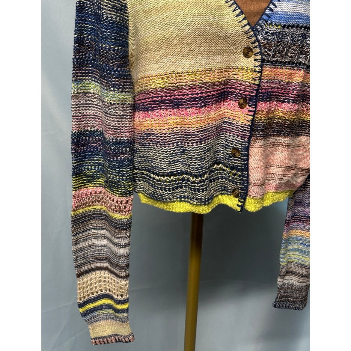 American Eagle Outfitters AMERICAN EAGLE Womens Cropped Cardigan | Size M | NEW w/tags Size M / US 6-8 / IT 42-44 - 4 Thumbnail