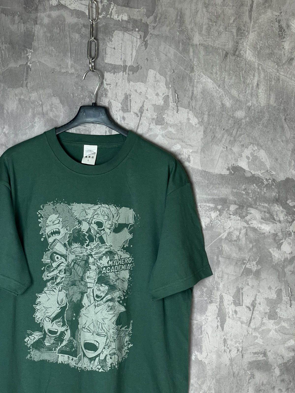 Anime × Japanese Brand Anime Manga My Hero Academia by Kōhei Horikoshi T-shirt Size US L / EU 52-54 / 3 - 4 Thumbnail