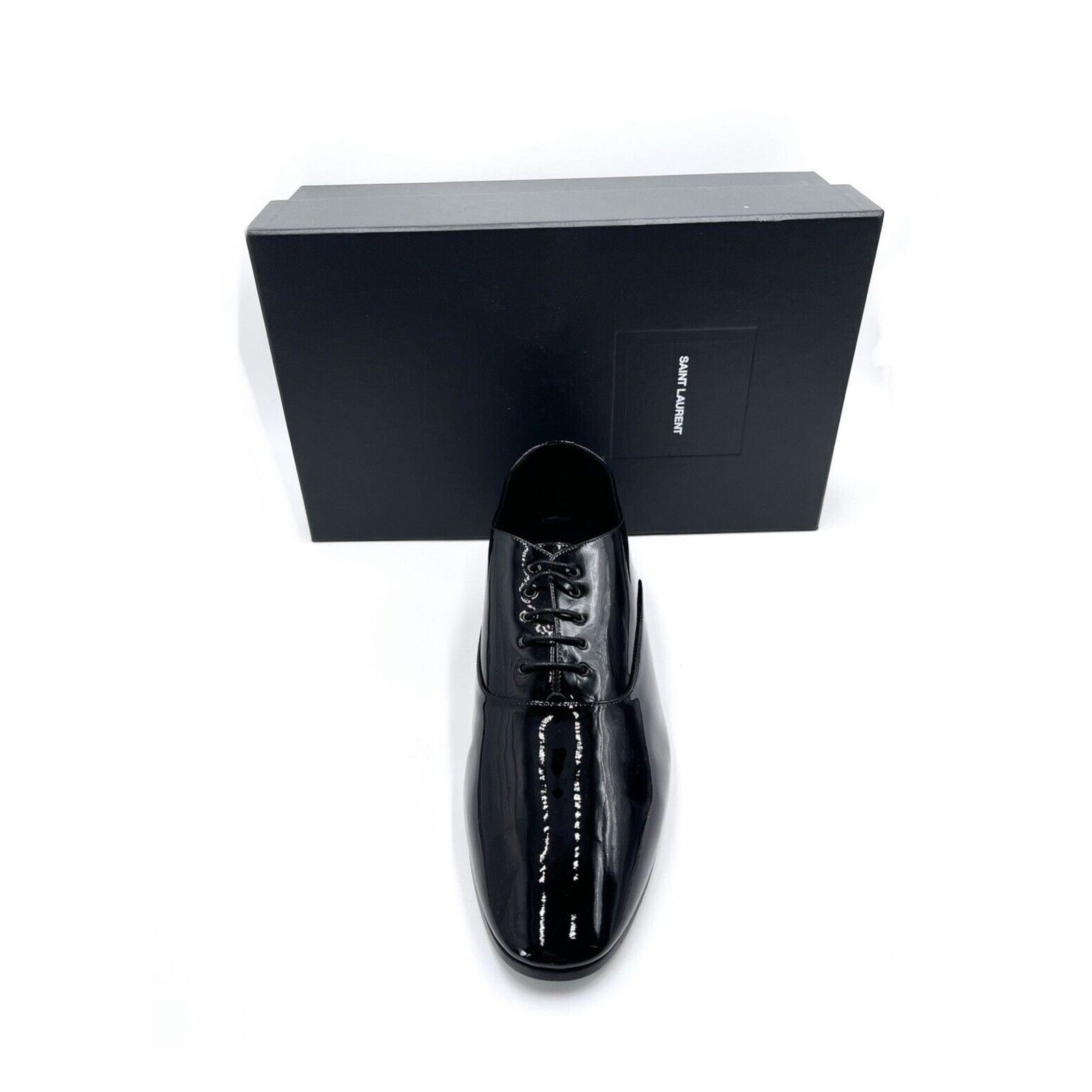 Saint Laurent Paris Tuxedo Marius 25 lace-up shoes In Black Size 7/ EU 40 Size US 7 / EU 40 - 10 Thumbnail