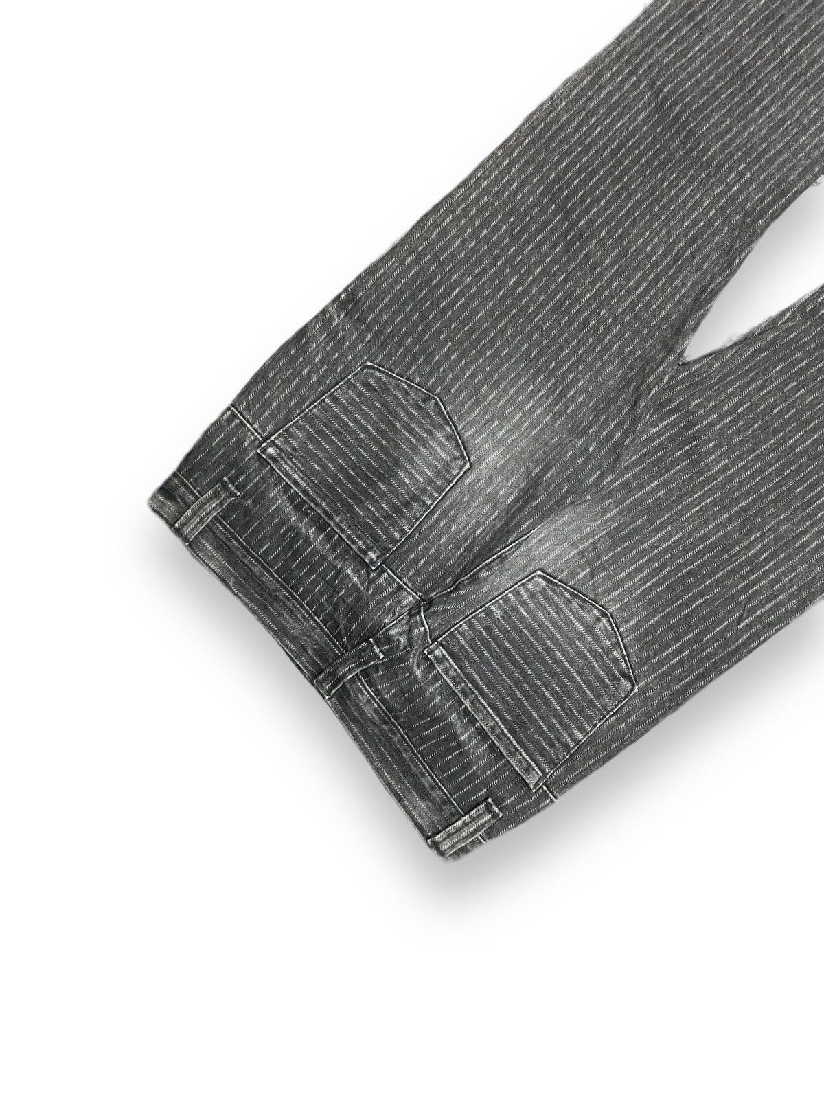Japanese Brand × Vintage JAPAN DESIGNER WESTERN STYLE RECTANGULAR POCKET STRIPE Size US 29 - 5 Thumbnail