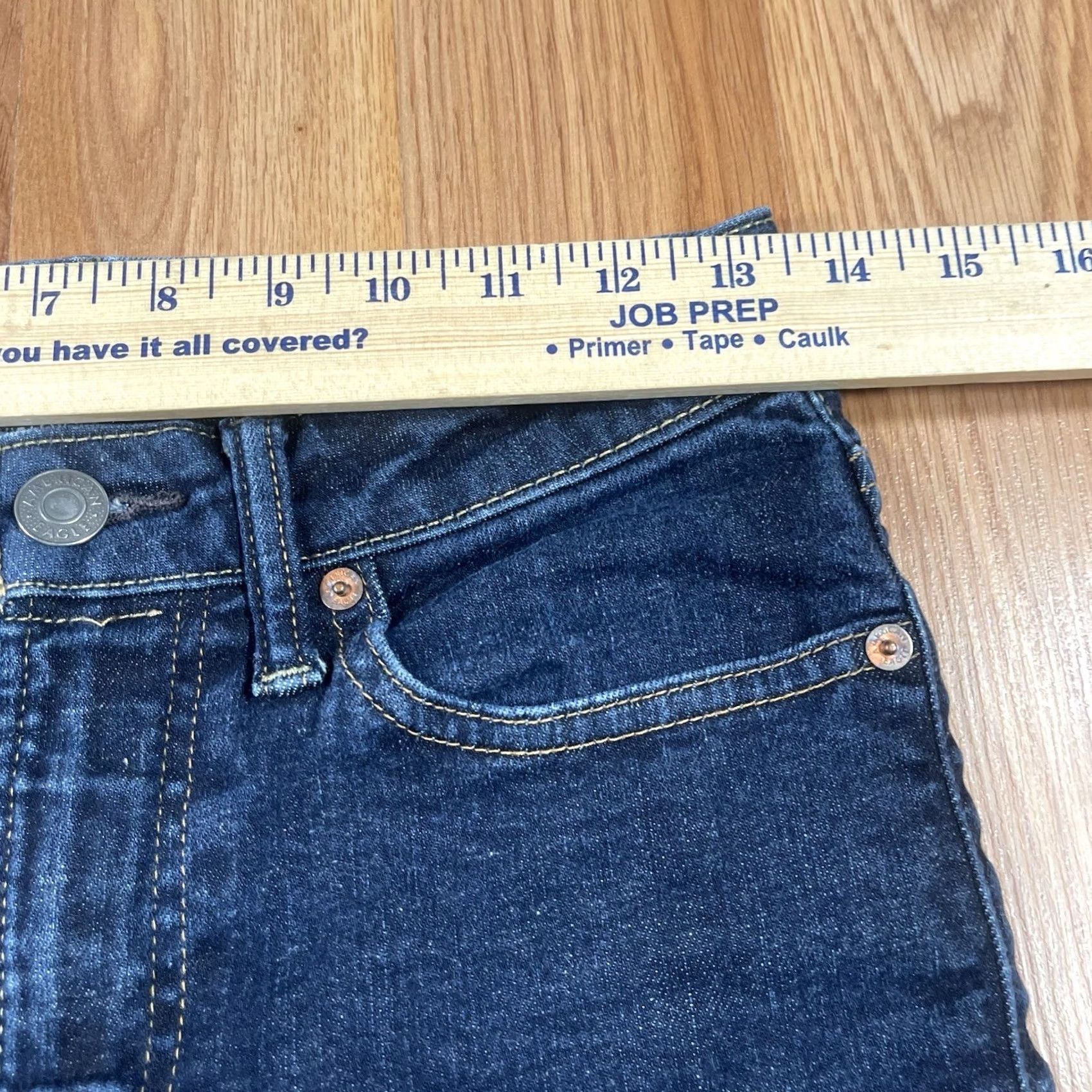 American Eagle Outfitters American Eagle Outfitters Jeans Womens 28Wx30L Slim Denim Size 28" / US 6 / IT 42 - 4 Thumbnail