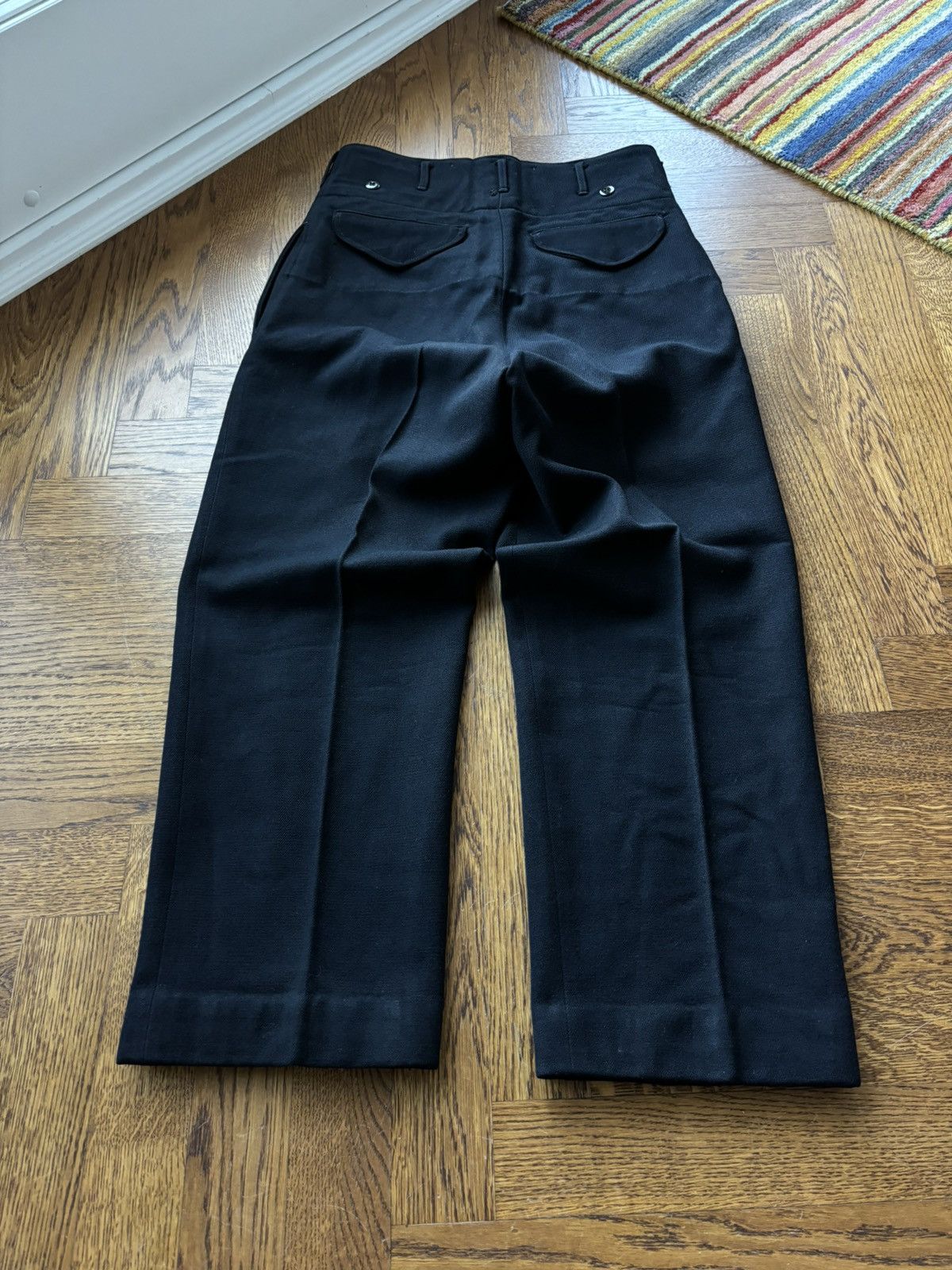 Vintage 1950s Wool Suit WW2 Korean War Canadian Battledress Set Size 36R - 12 Thumbnail