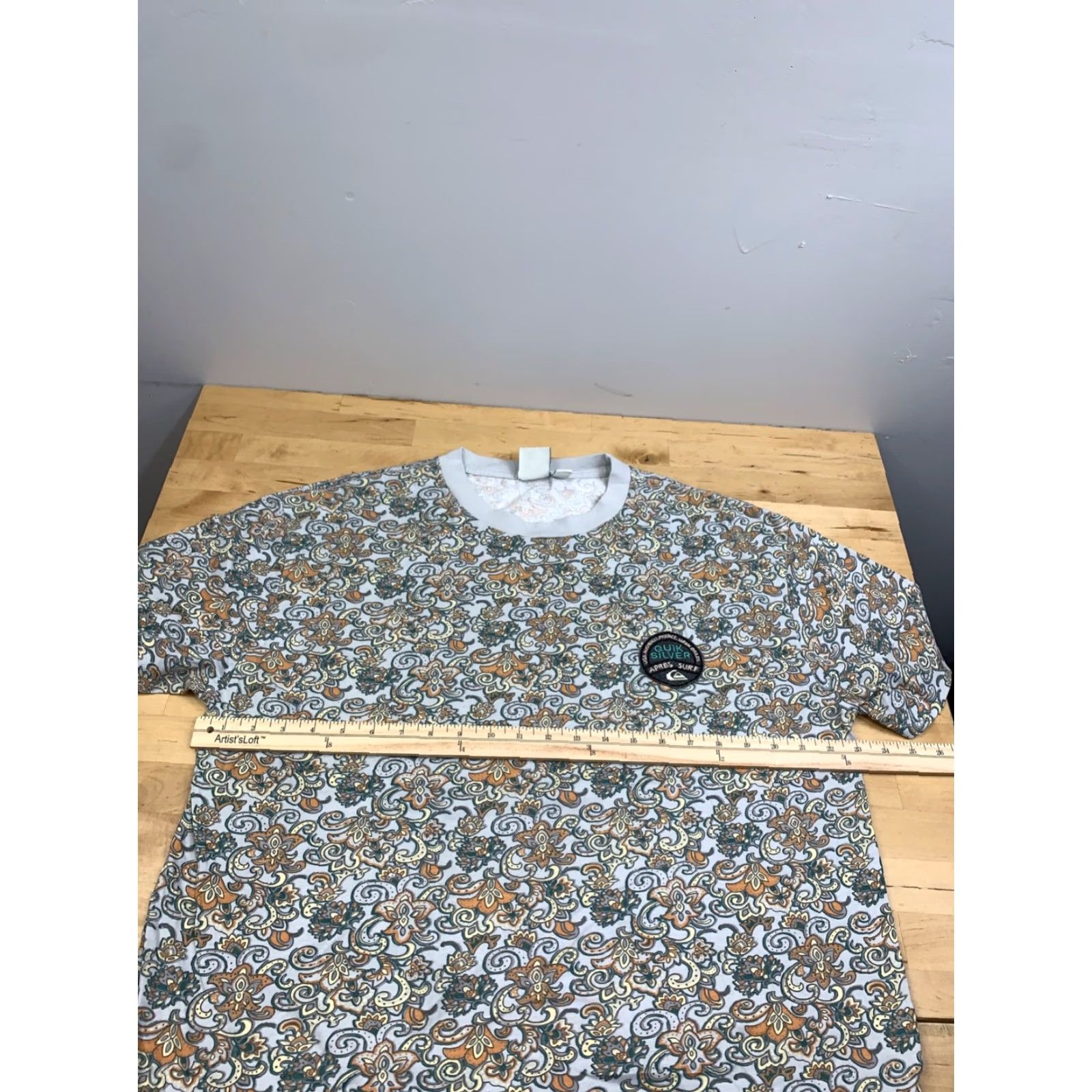 Quiksilver Quiksilver Shirt Mens M Floral Paisley Beach Crew Neck Short Sleeve T-Shirt Multicolor Cotton Beach, Tropical, 12205 Size US M / EU 48-50 / 2 - 7 Thumbnail