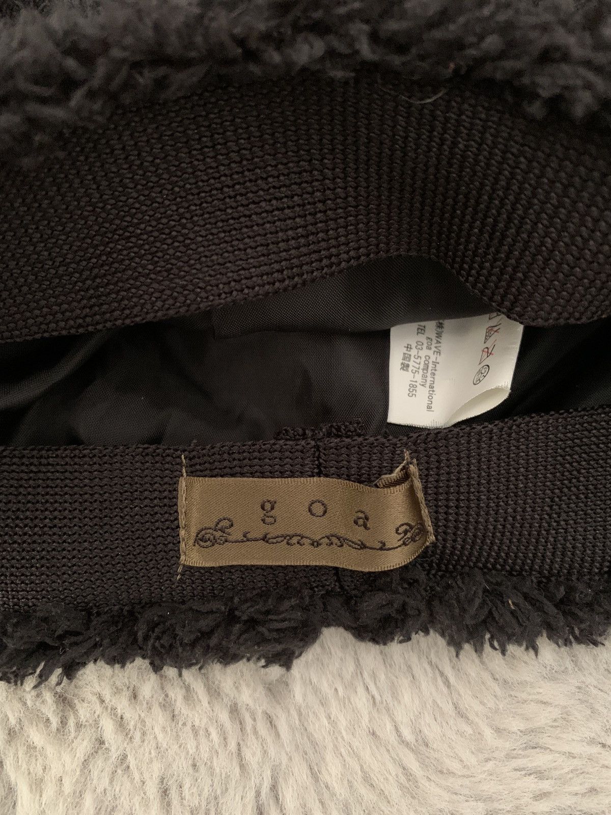 GOA Vintage G.O.A Fur Fleece Beanie Size ONE SIZE - 4 Thumbnail
