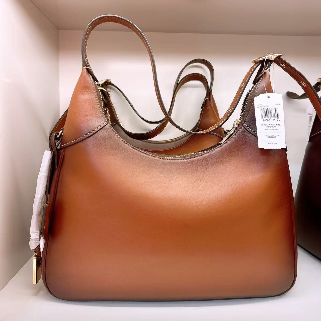 Coach Ella Shoulder Bag CDY36 Redwood Size ONE SIZE - 3 Thumbnail