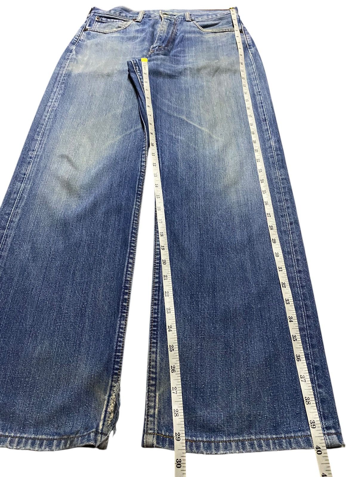 Levi's Vintage Levis 503 Japan Faded Wash Distressed Baggy Jeans Size US 30 / EU 46 - 12 Thumbnail