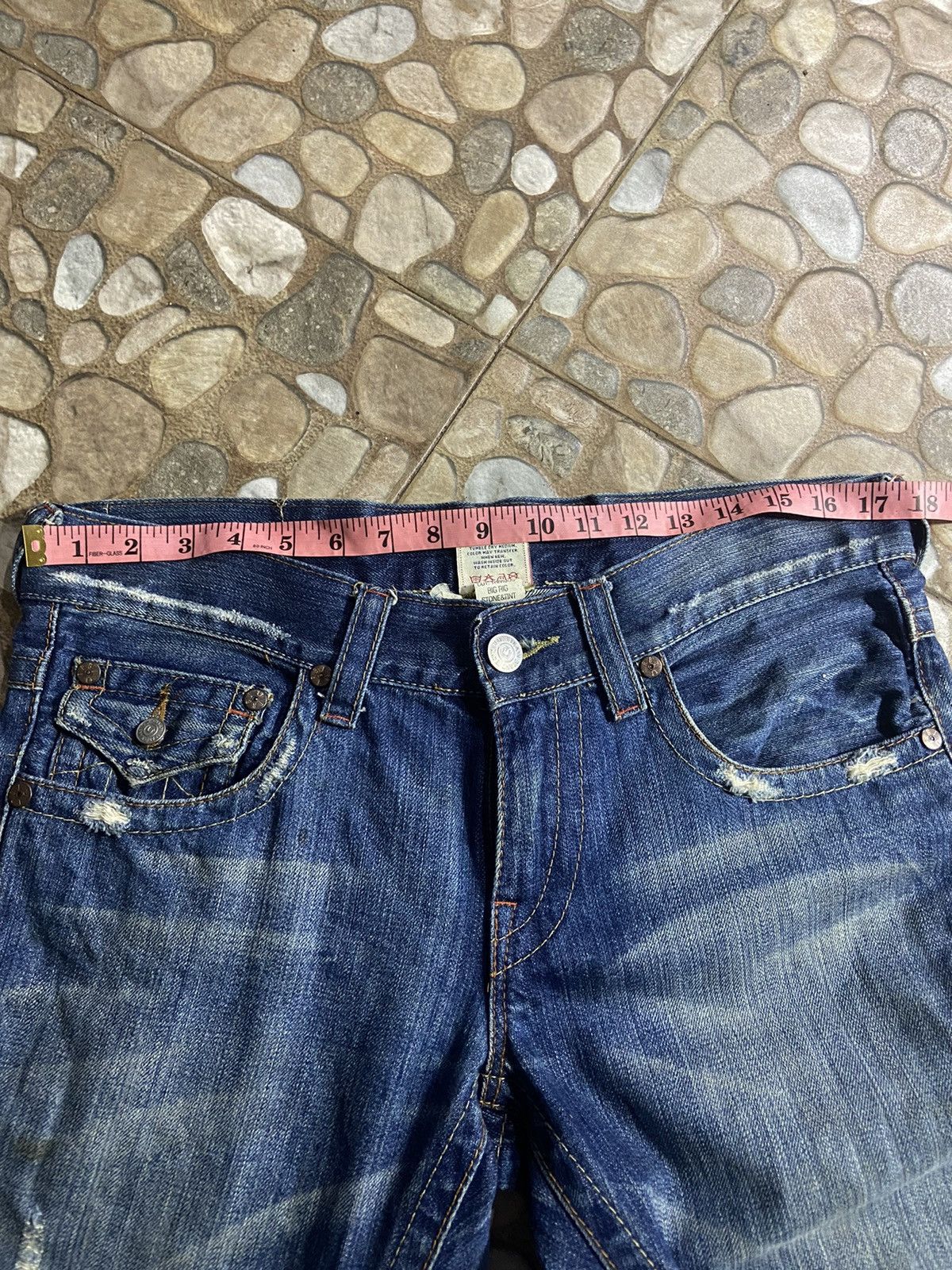 True Religion VTG TRUE RELIGION FLARE DENIM PANTS Size US 33 - 12 Thumbnail