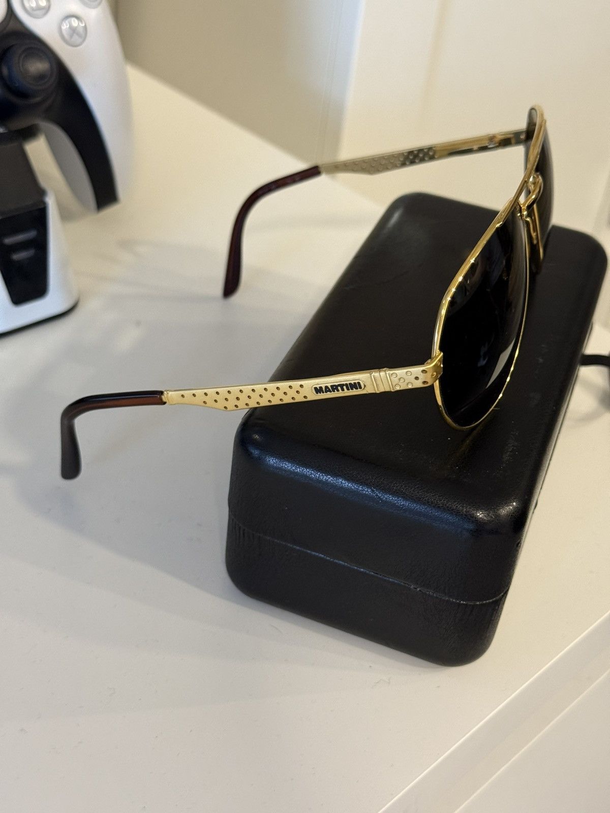 Lozza Vintage LOZZA Martini Racing Aviator Sunglasses Mod MS41 Size ONE SIZE - 2 Thumbnail