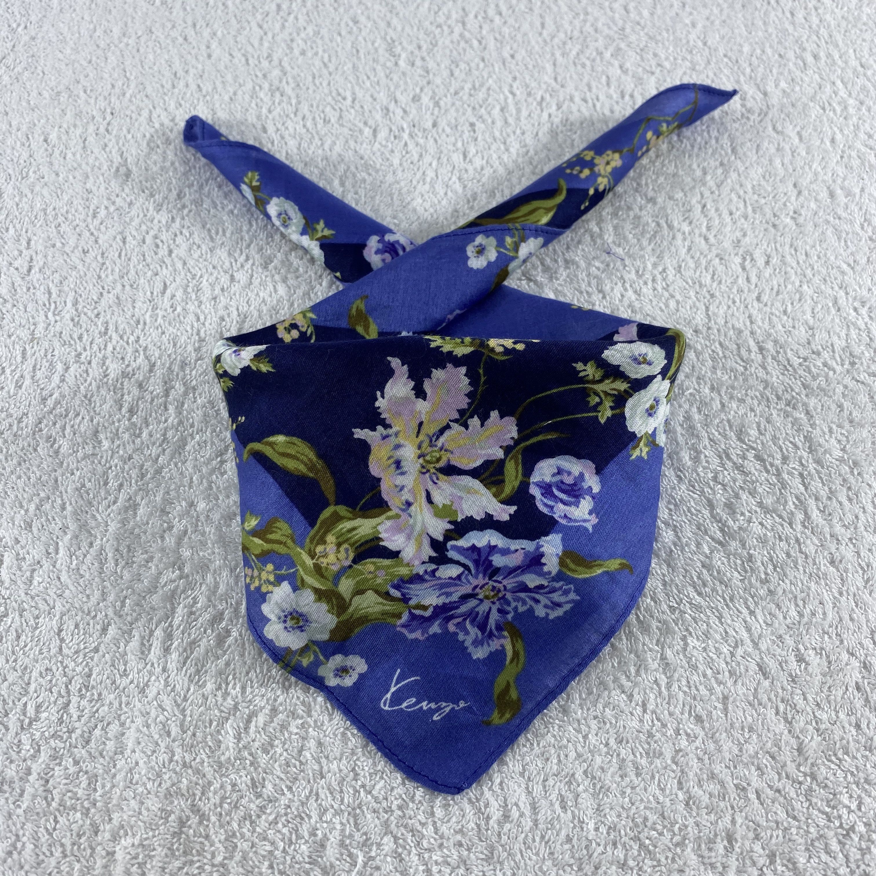 Kenzo × Vintage Kenzo Handkerchief / Neckerchief / Bandana Size ONE SIZE - 1 Thumbnail