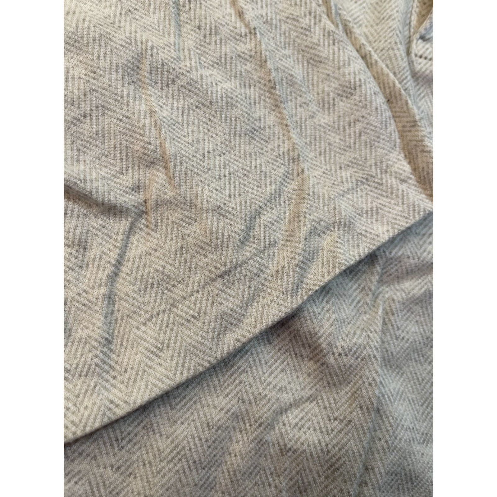 Vintage VINTAGE Polo Golf Mens Short Sleeve Shirt Herringbone Light Gray XL Polo Golf Shirt Short Sleeve Mens XL Gray Button-Up Collar Down Logo Knit Cotton Size US XL / EU 56 / 4 - 4 Thumbnail