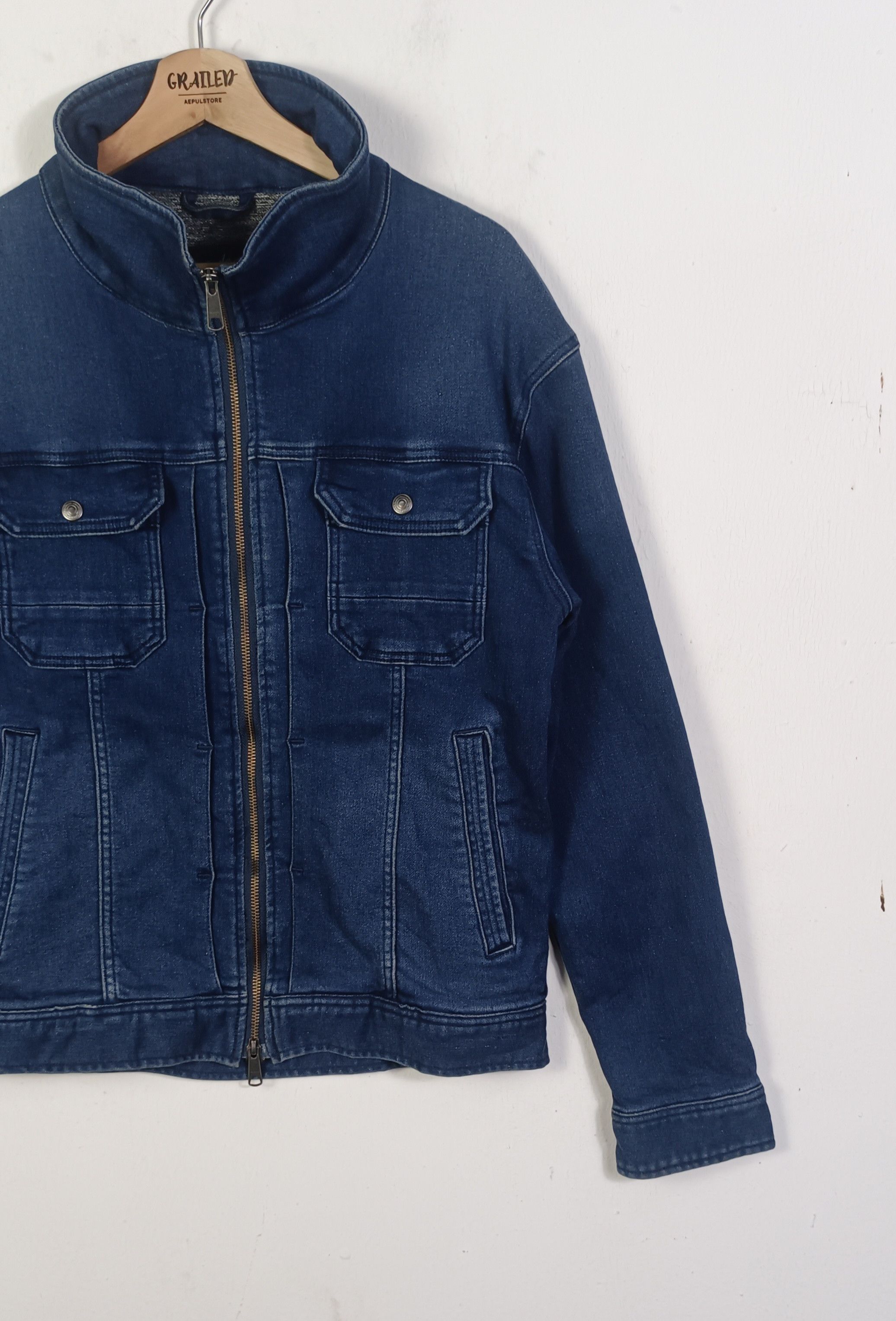 Japanese Brand Fashion🔥 Japan Denim Rattle Trap Denim Jacket Size US M / EU 48-50 / 2 - 8 Thumbnail