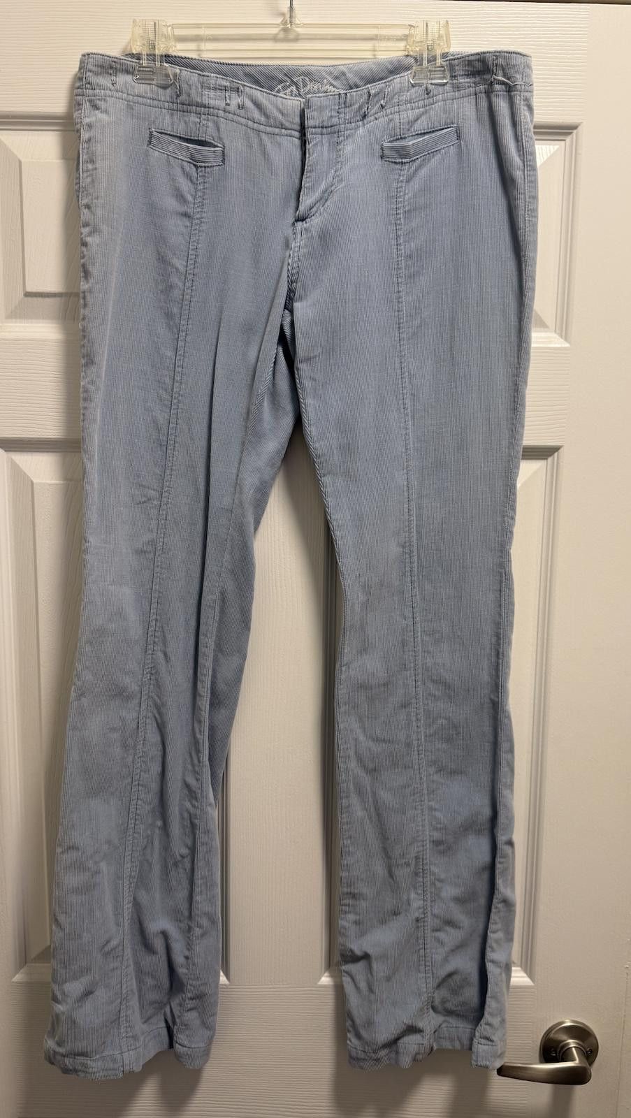 Fox Racing Fox Racing Light Blue Corduroy Pants Size 9 Size 30" / US 8 / IT 44 - 1 Thumbnail
