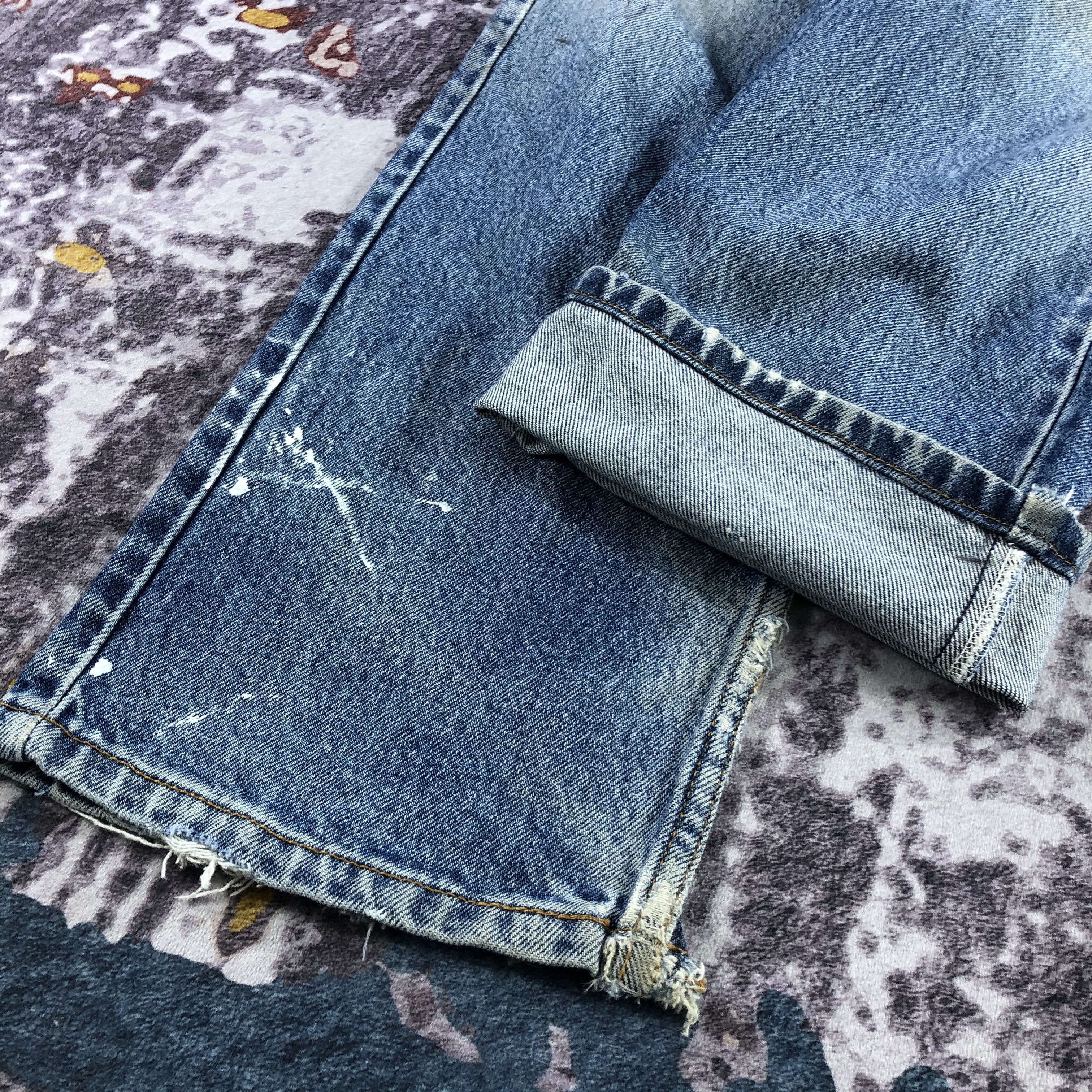 Levi's × Vintage Vintage Blue Wash Levis 505 Jeans-JM2496 Size US 36 / EU 52 - 8 Thumbnail
