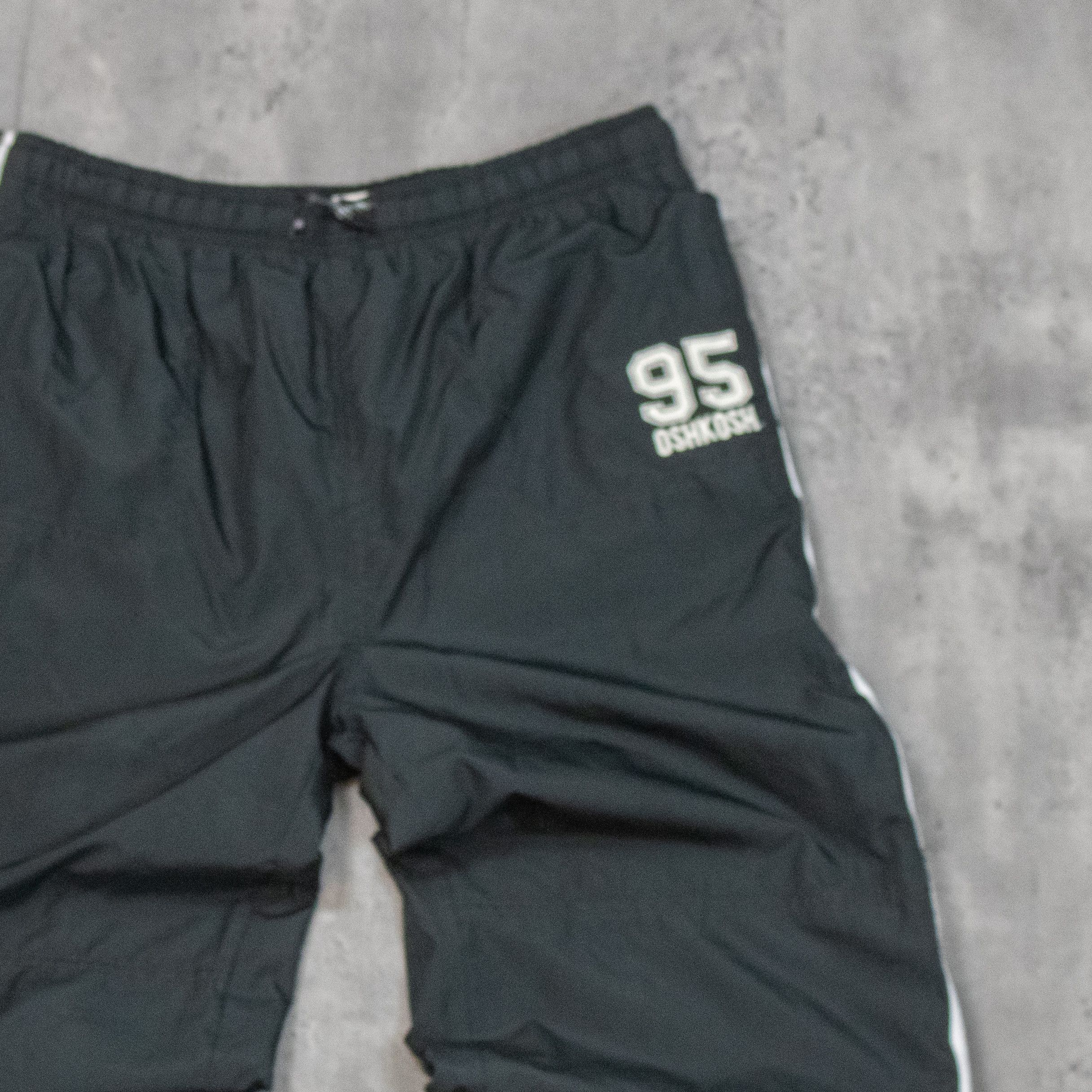 Oshkosh Y2K 00's Osh Kosh Baggy Relax Fit Wide Stripped Track Pant's Size US 26 / EU 42 - 7 Thumbnail