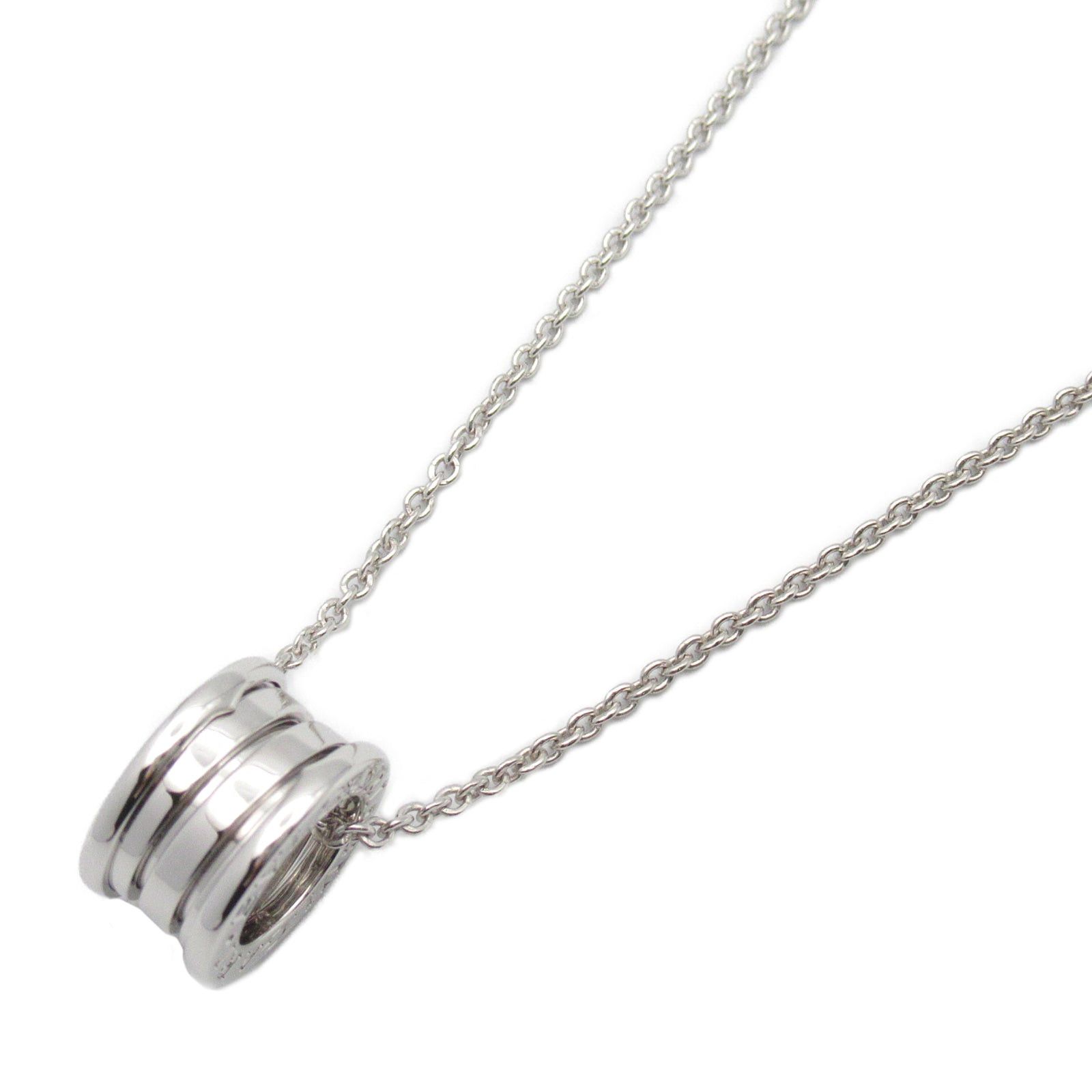 Bvlgari Bvlgari B-Zero1 Necklace K18Wg (White Gold) Silver Size ONE SIZE - 1 Thumbnail