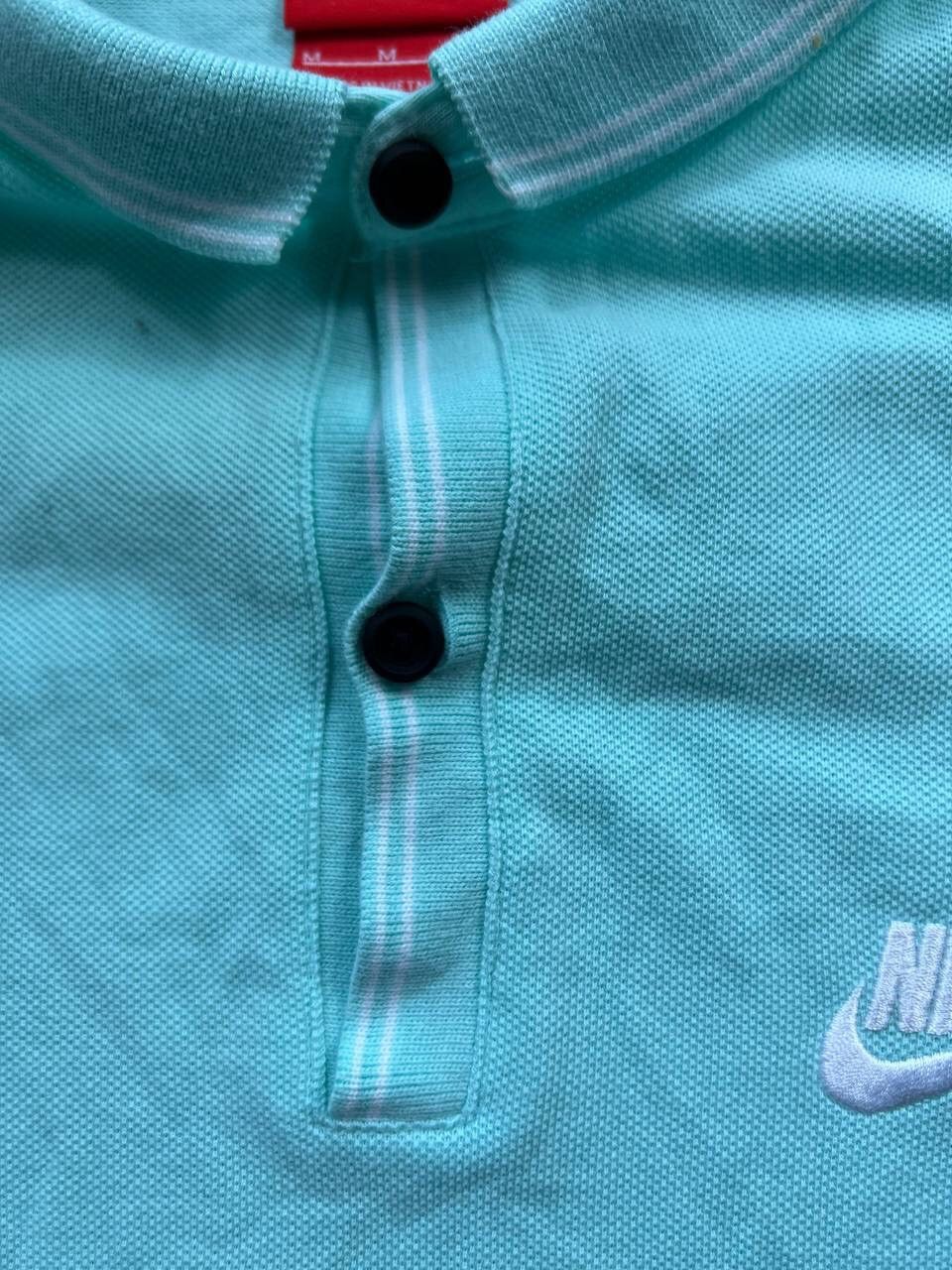 Nike × Vintage 🪼 90’s NIKE RETRO POLO T-SHIRT SWOOSH LOGO Y2K Size US M / EU 48-50 / 2 - 4 Thumbnail