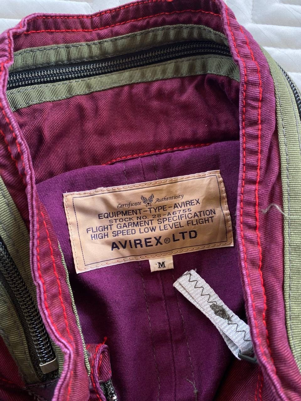 Avirex Fashion Paracute Air Crew Army Jacket By Avirex Size US M / EU 48-50 / 2 - 8 Thumbnail