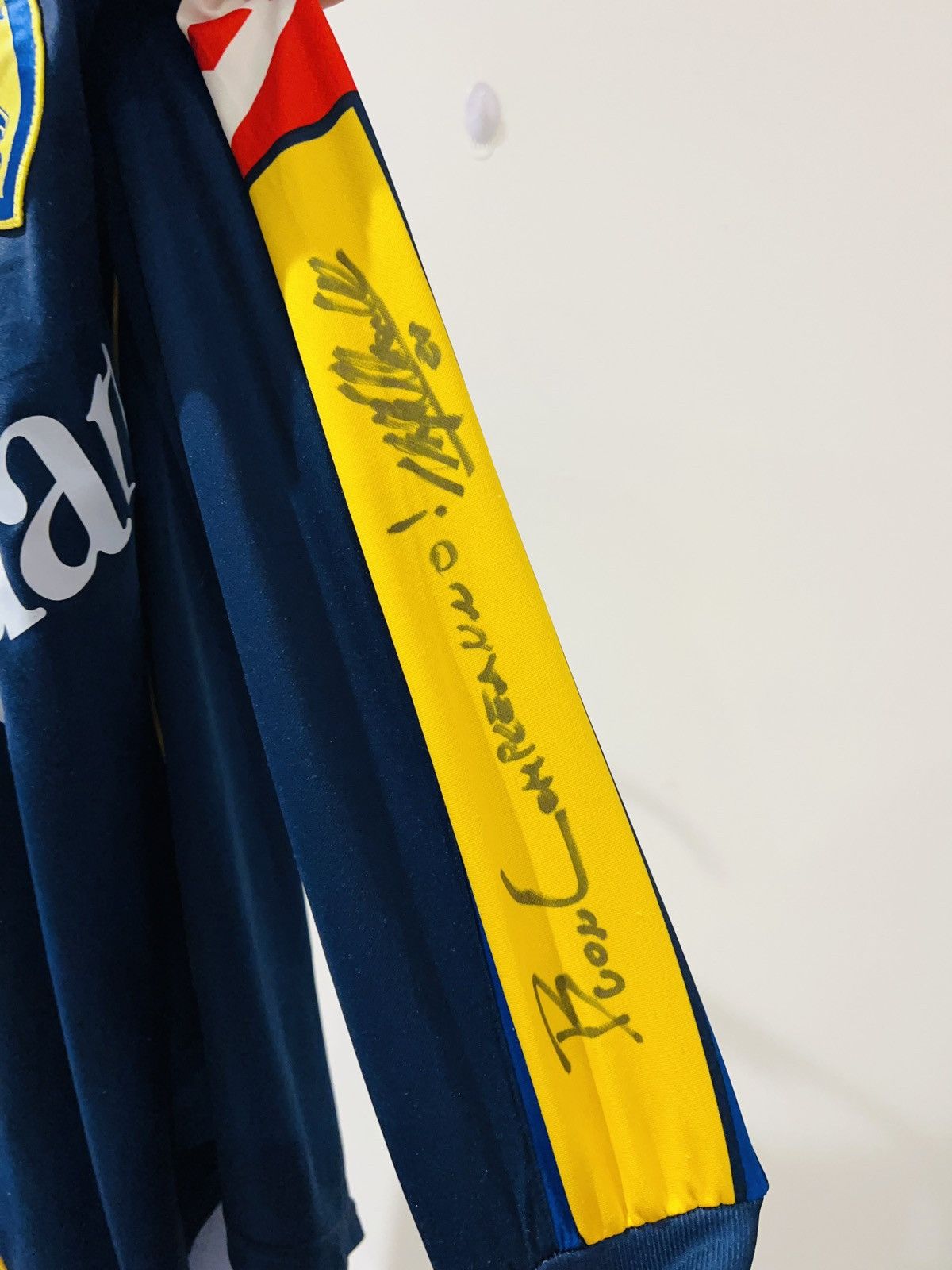 Lotto Sport Hellas Verona 2000/01 training matchworn and signed jersey Size US M / EU 48-50 / 2 - 3 Thumbnail