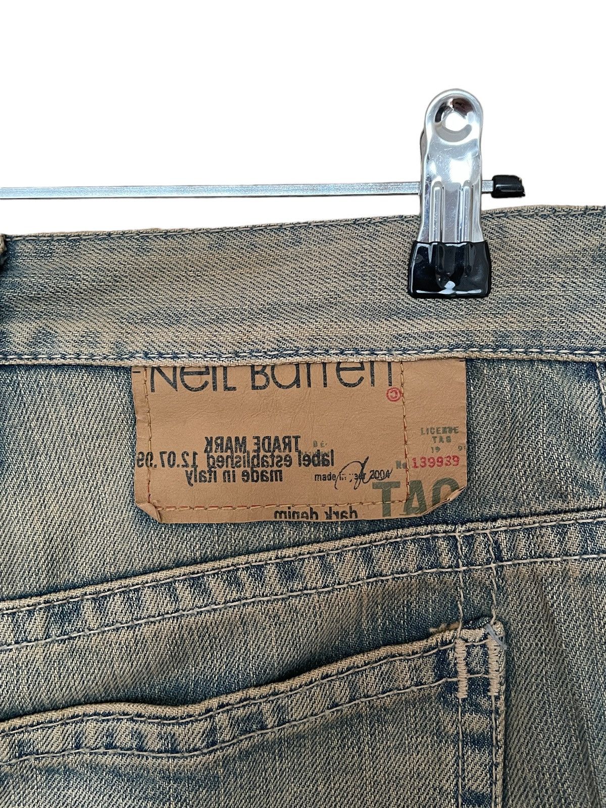 Neil Barrett × Vintage Vintage Brand Neil Barrett Jeans 2000s Size US 30 / EU 46 - 12 Thumbnail