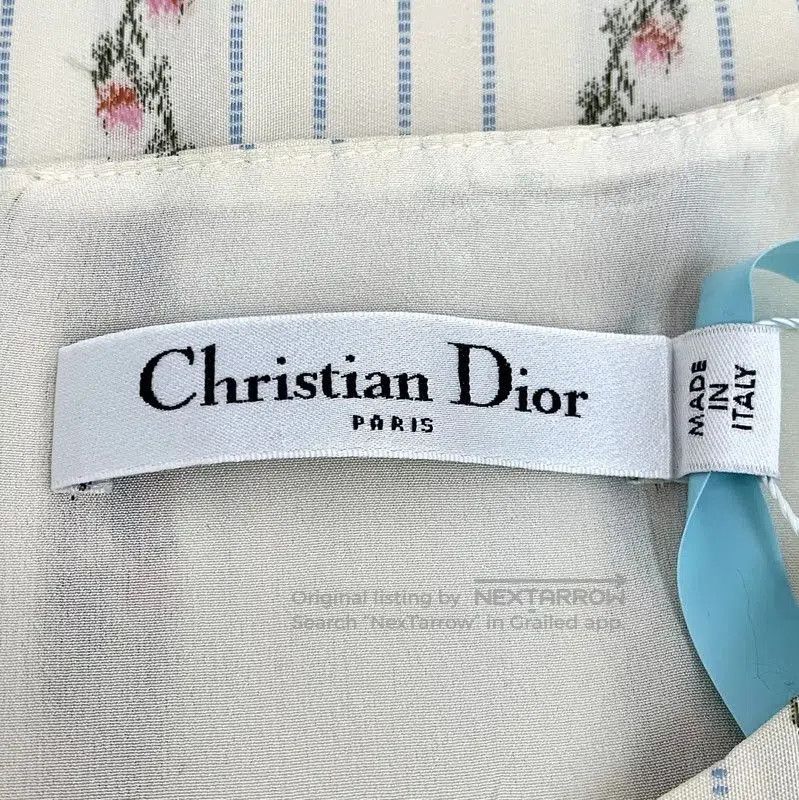 Dior Dior Beige Silk Women's T. Size XS / US 0-2 / IT 36-38 - 5 Thumbnail
